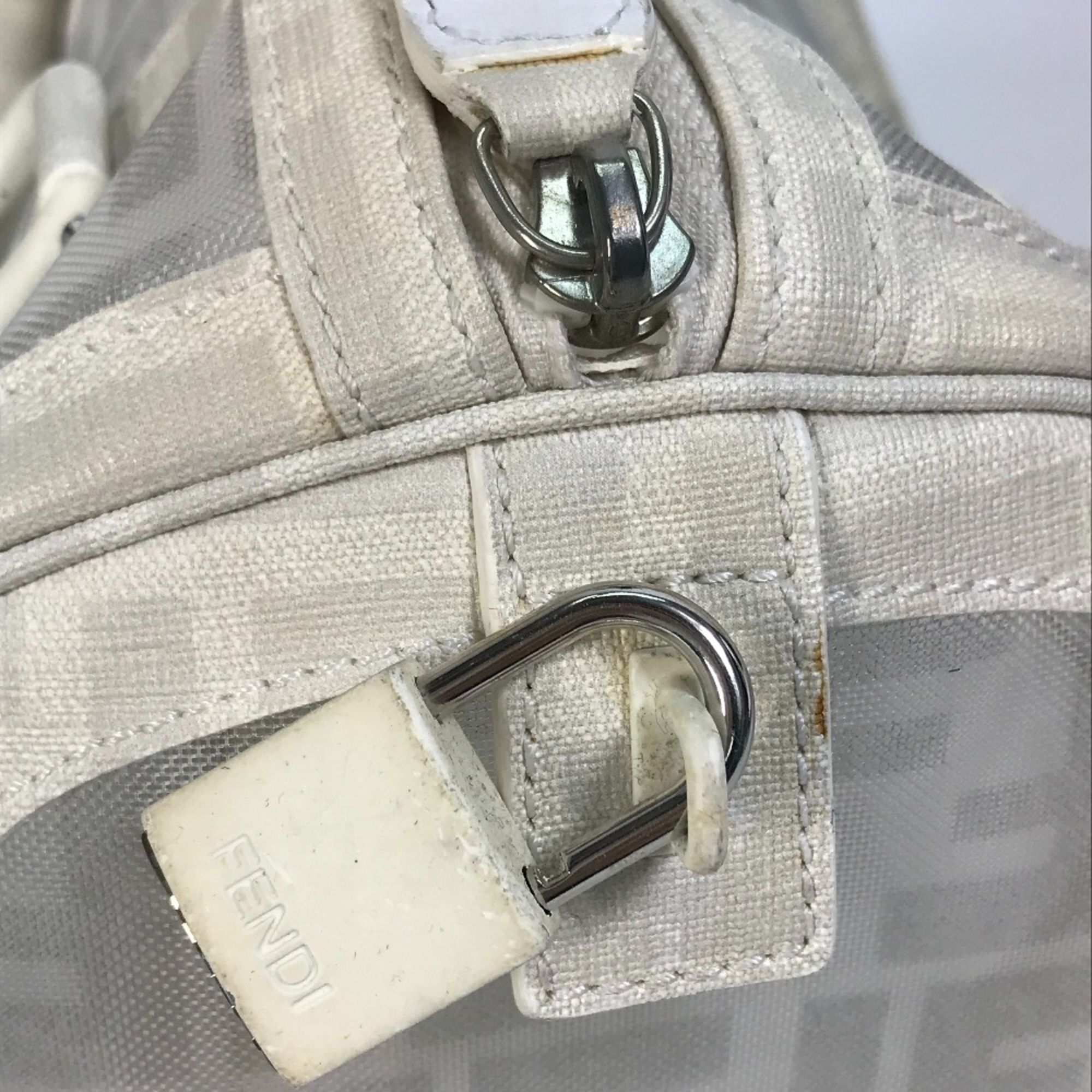 Leather Boston Bag (Pre-Owned) - Fendi - Modalova