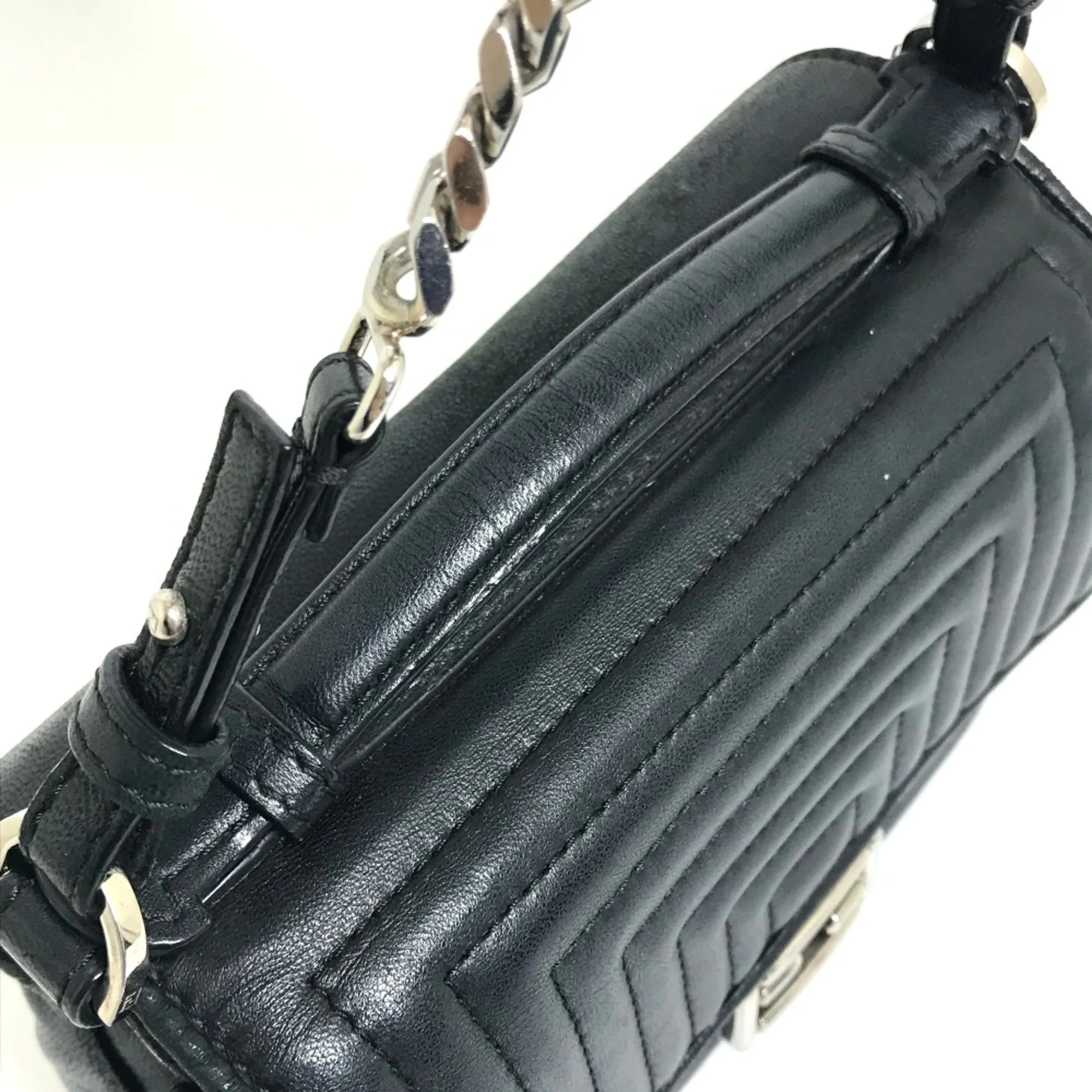 Leather Shoulder Bag (Pre-Owned) - Fendi - Modalova