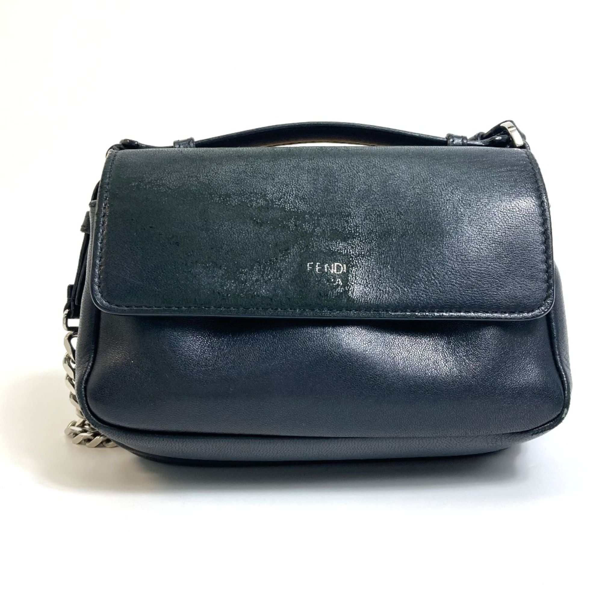 Leather Shoulder Bag (Pre-Owned) - Fendi - Modalova