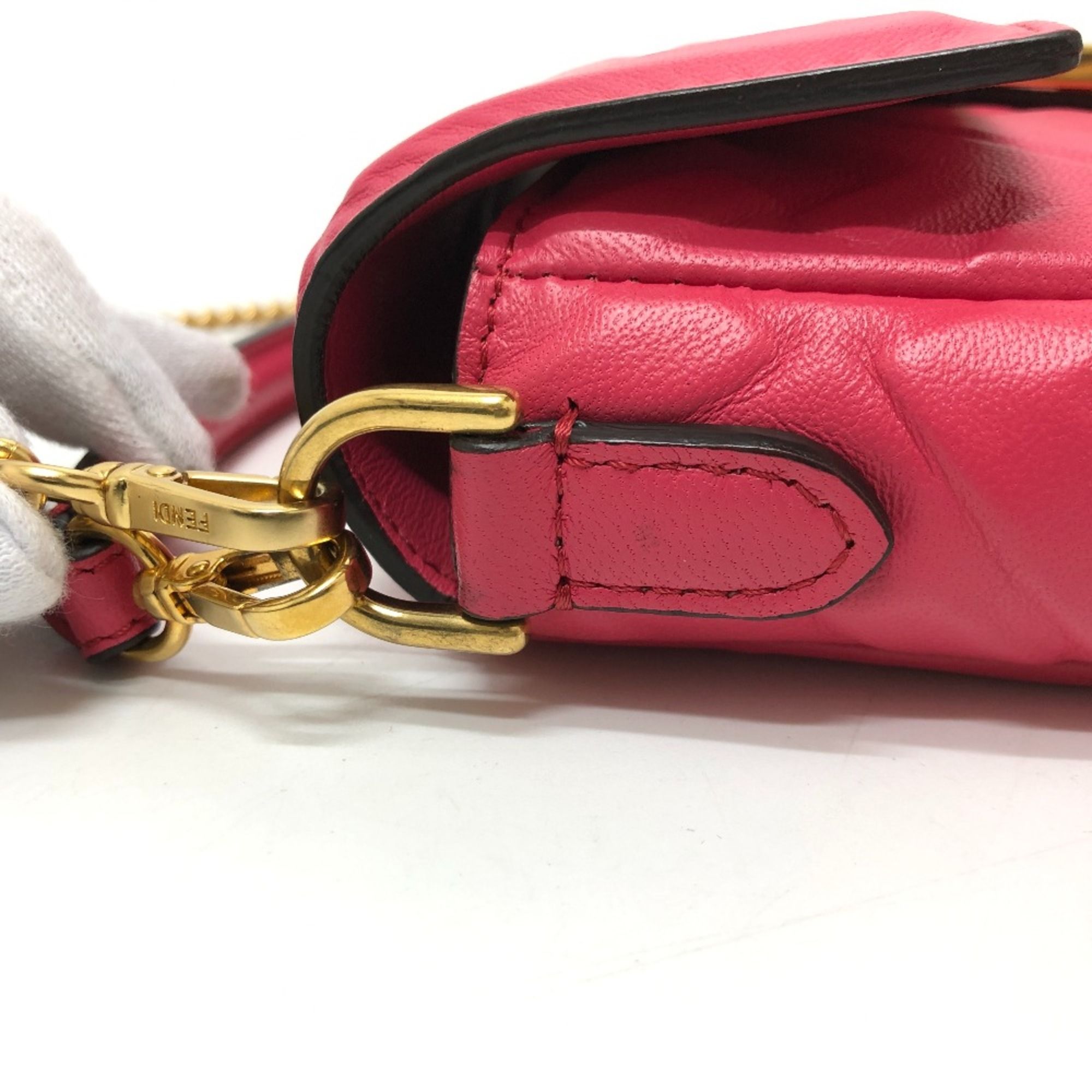 Leather Shoulder Bag (Pre-Owned) - Fendi - Modalova