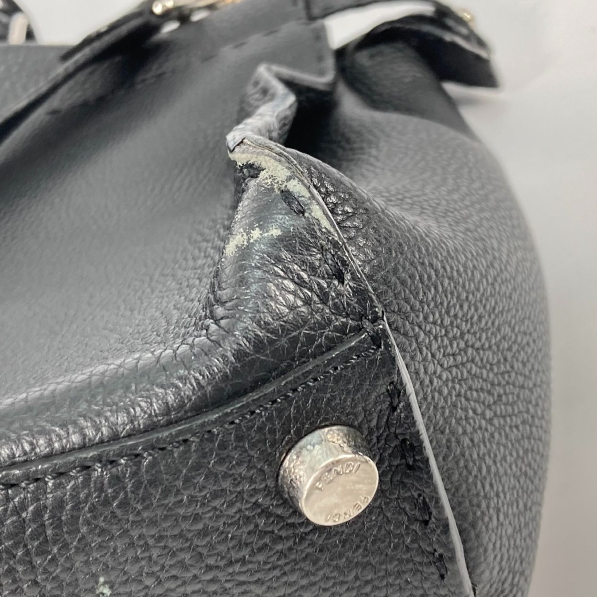 Leather Briefcase (Pre-Owned) - Fendi - Modalova