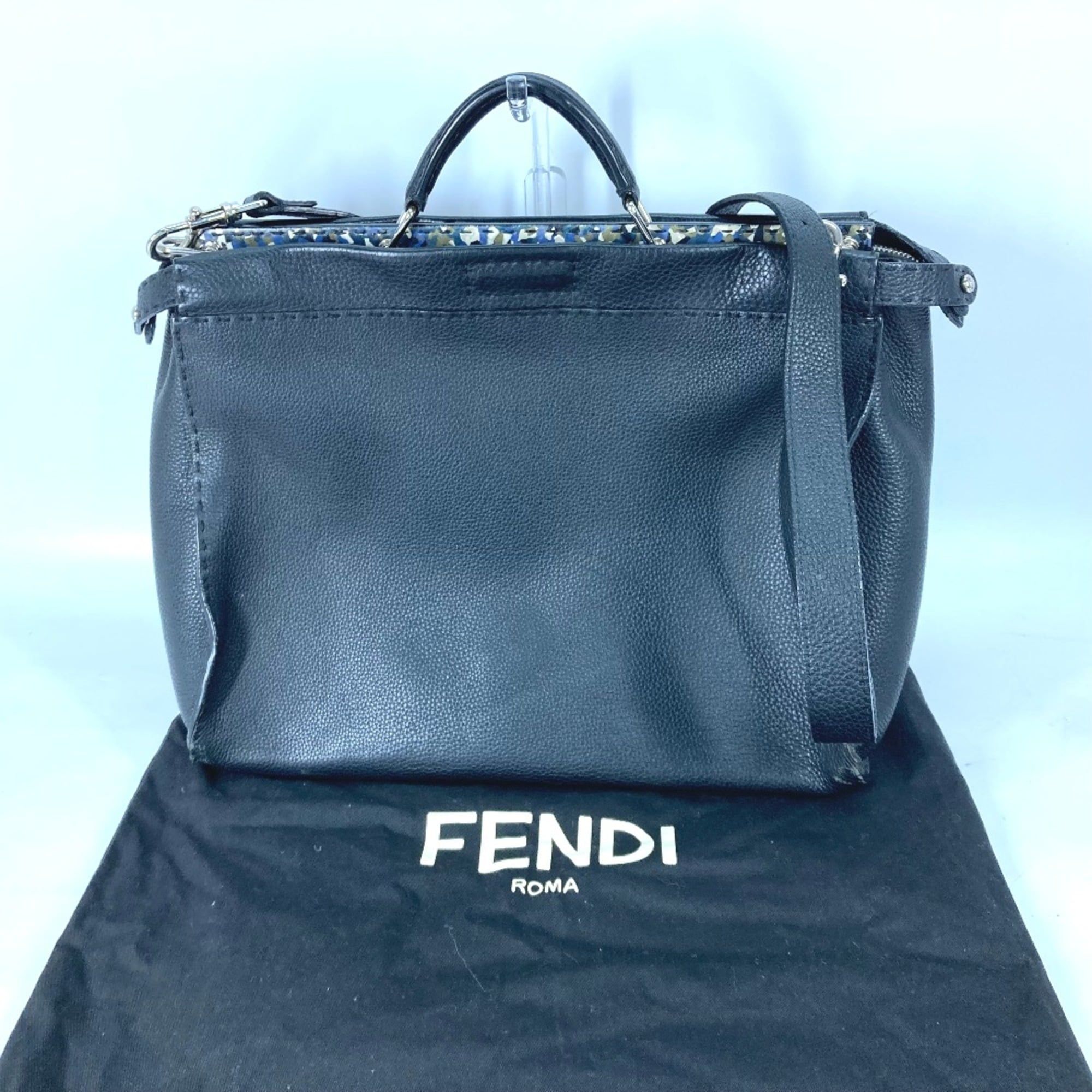 Leather Briefcase (Pre-Owned) - Fendi - Modalova