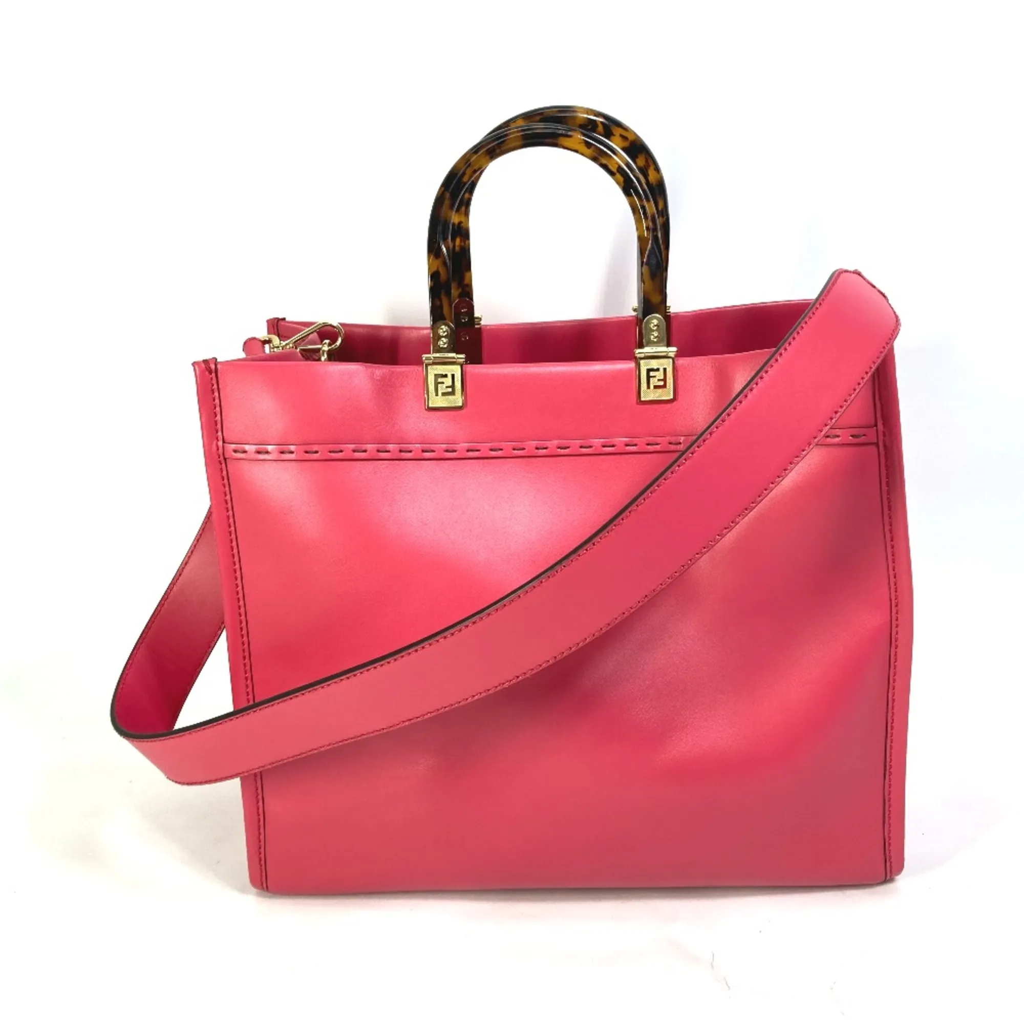 Leather Tote Bag (Pre-Owned) - Fendi - Modalova