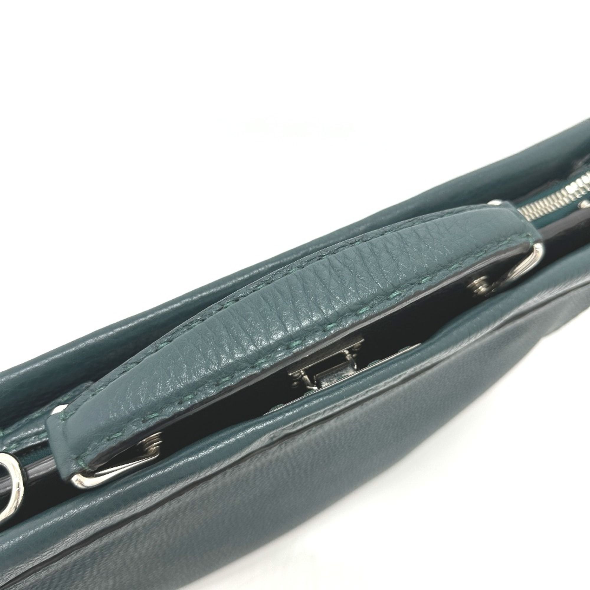 Leather Briefcase (Pre-Owned) - Fendi - Modalova