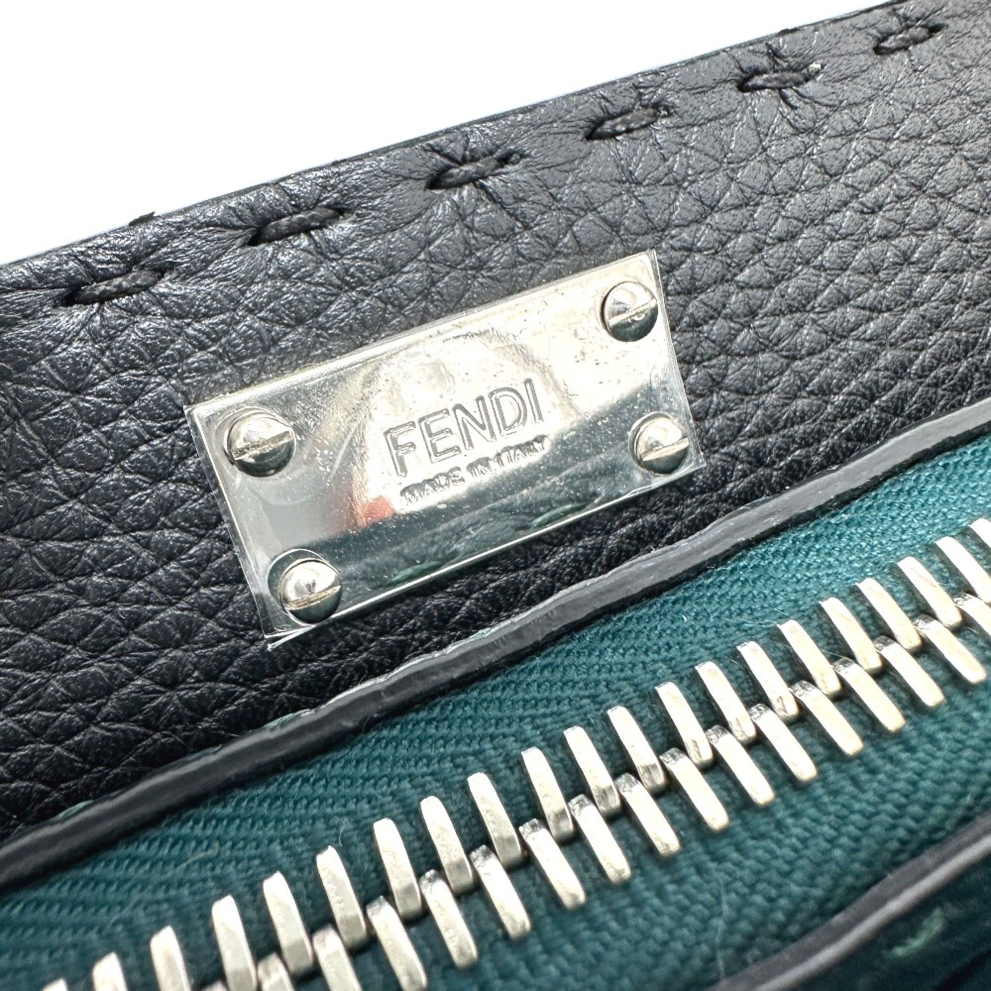 Leather Briefcase (Pre-Owned) - Fendi - Modalova