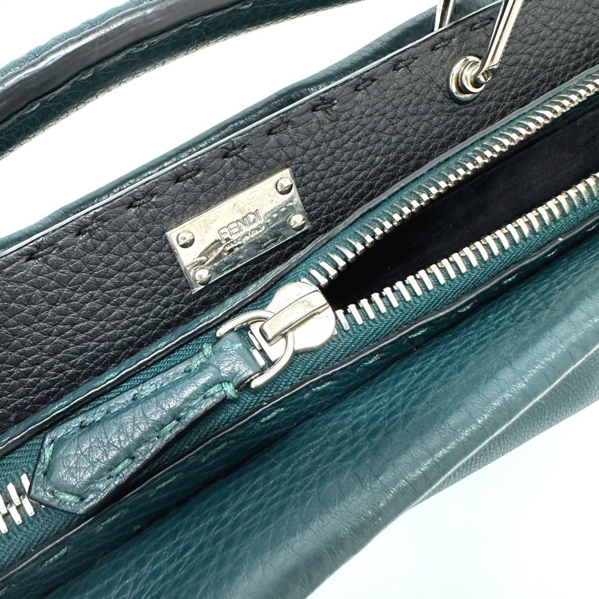 Leather Briefcase (Pre-Owned) - Fendi - Modalova