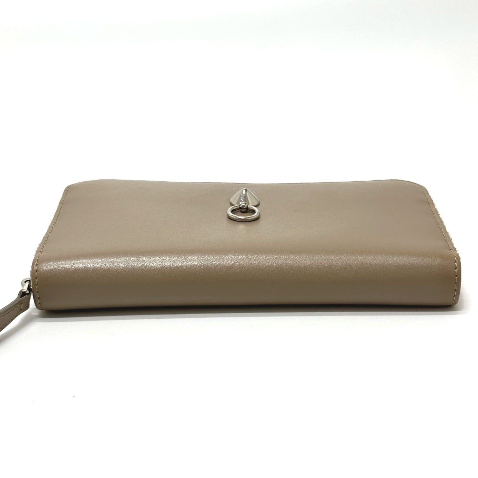 Leather Long Wallet (Bi-Fold) (Pre-Owned) - Fendi - Modalova