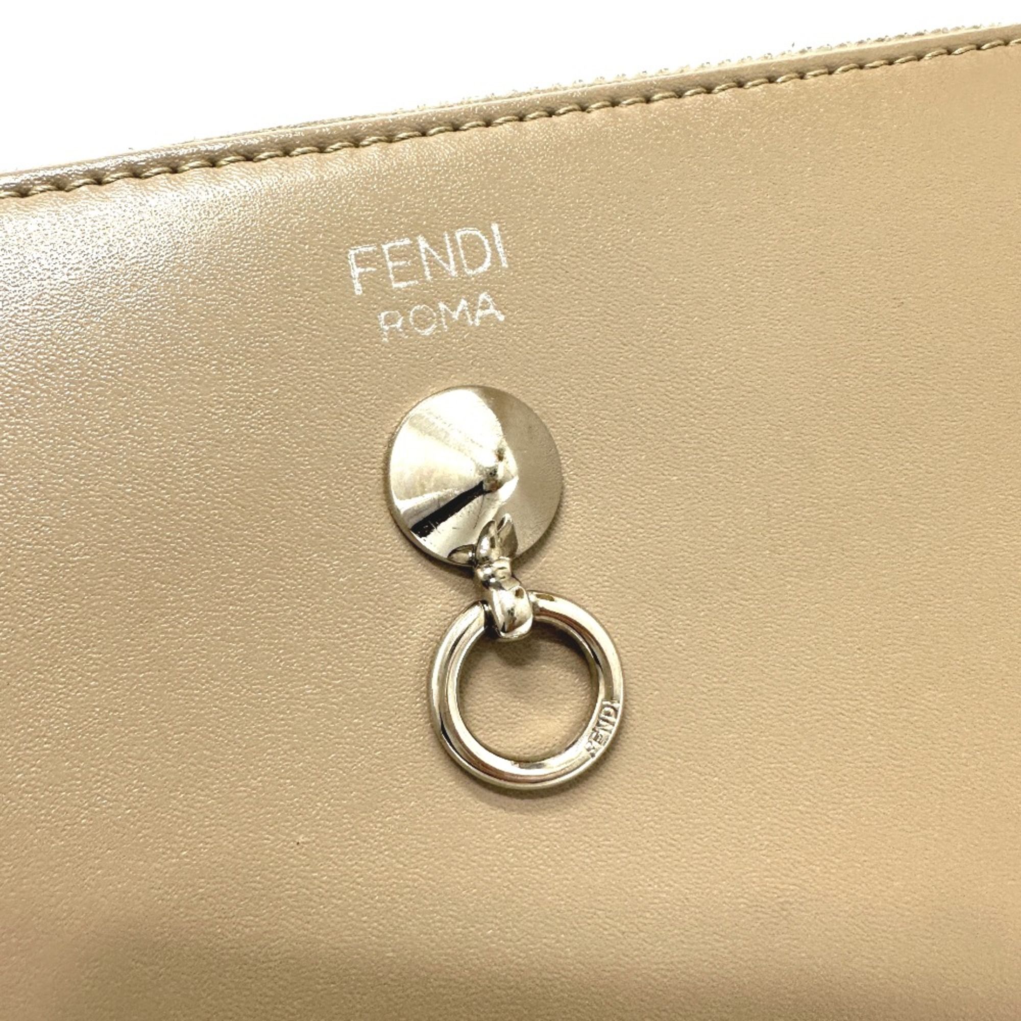 Leather Long Wallet (Bi-Fold) (Pre-Owned) - Fendi - Modalova