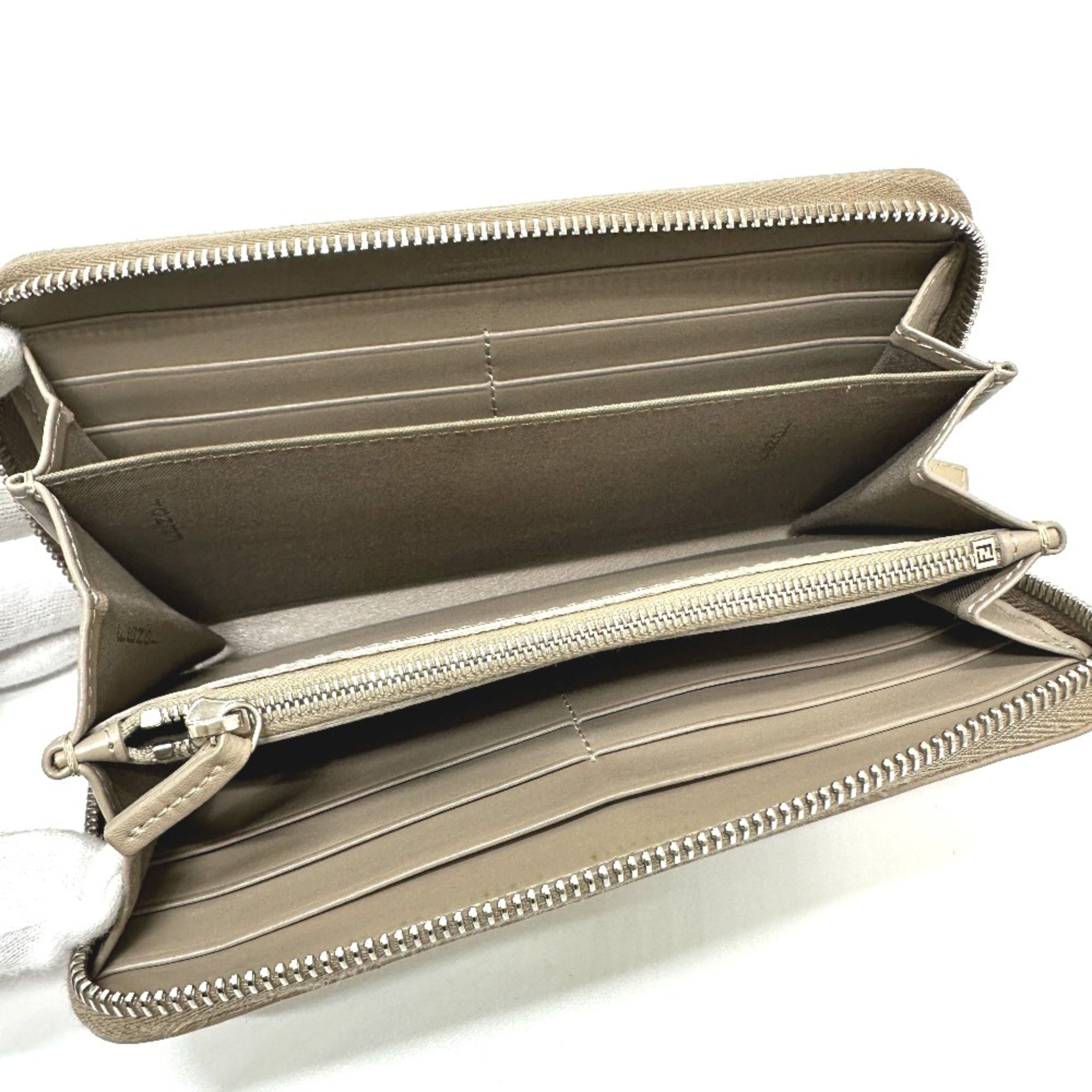 Leather Long Wallet (Bi-Fold) (Pre-Owned) - Fendi - Modalova