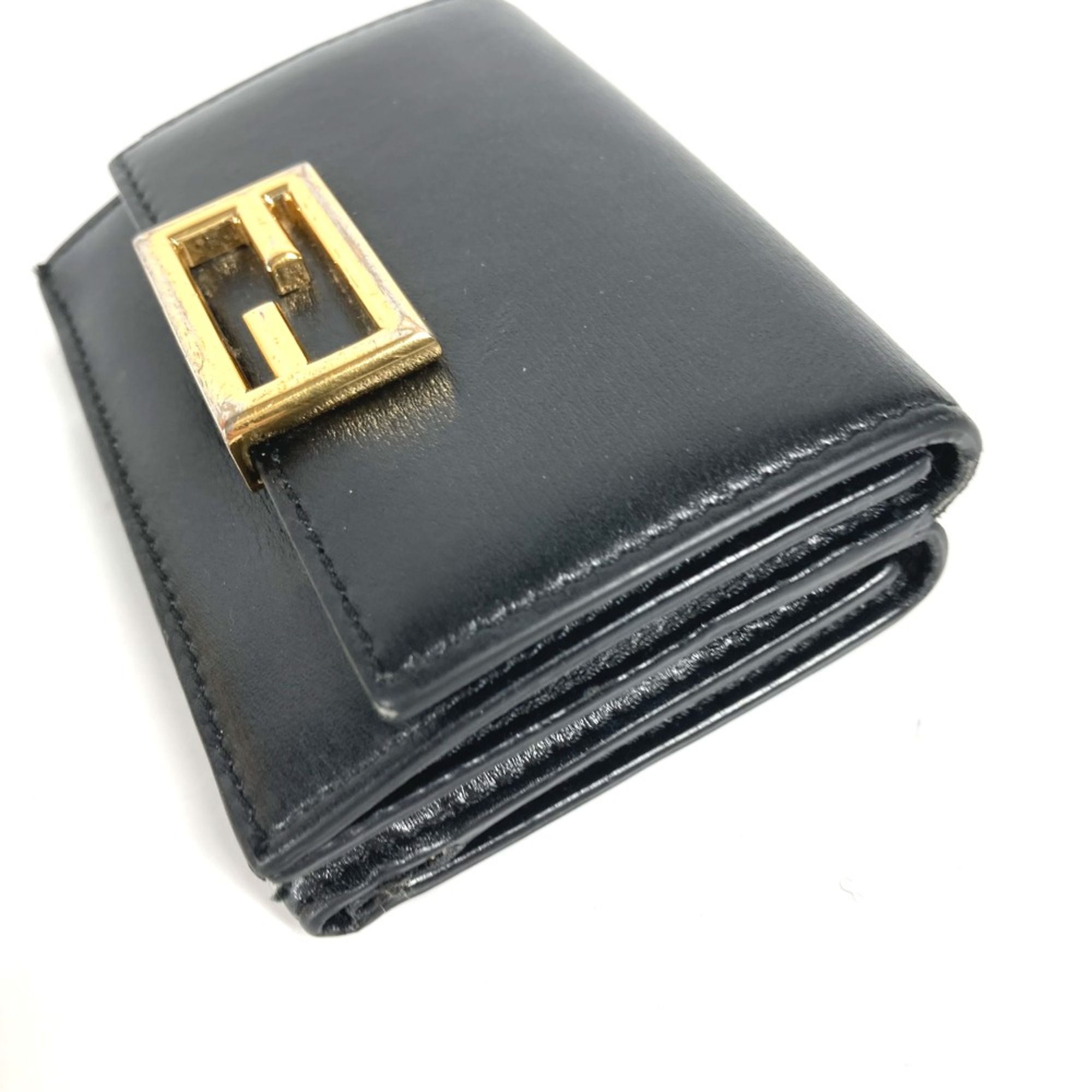 Leather Wallet (Tri-Fold) (Pre-Owned) - Fendi - Modalova