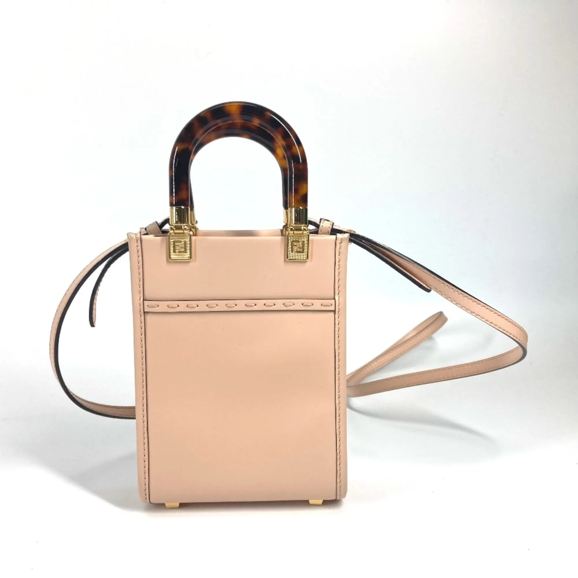 Leather Handbag (Pre-Owned) - Fendi - Modalova