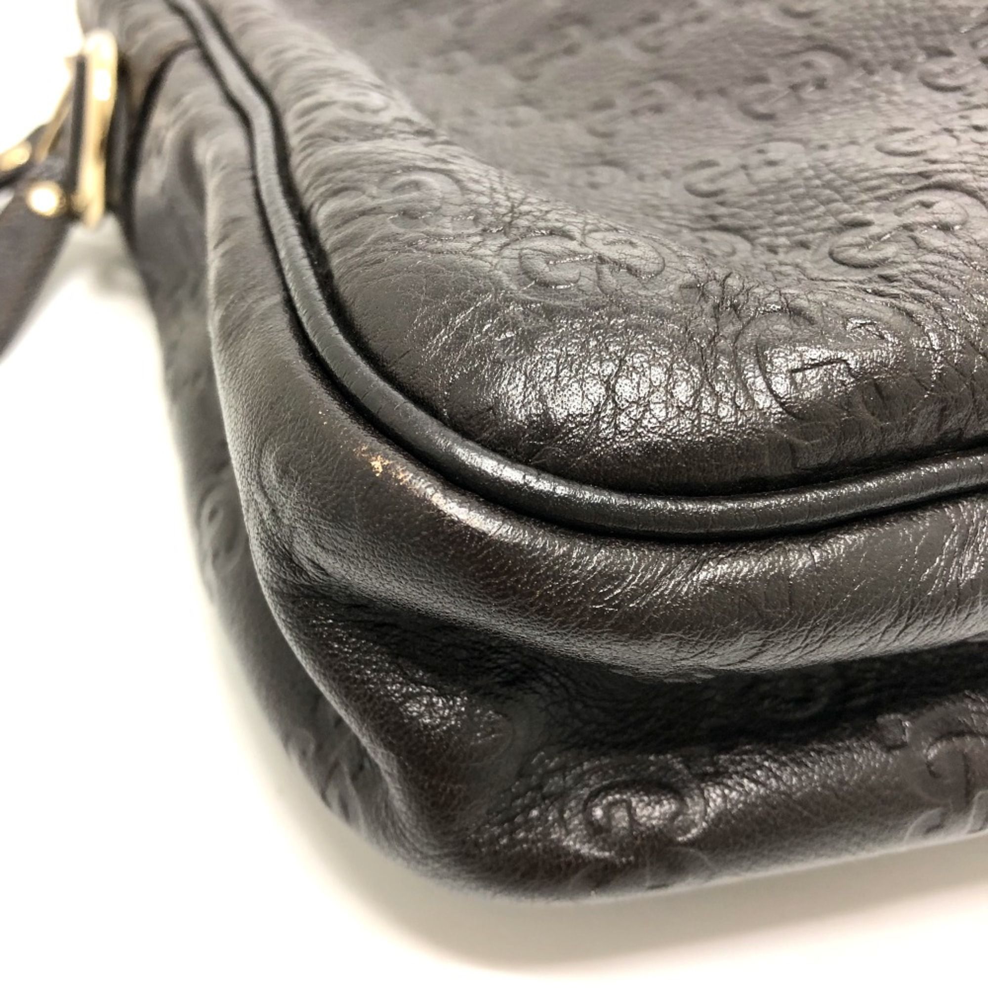Leather Briefcase (Pre-Owned) - Gucci - Modalova