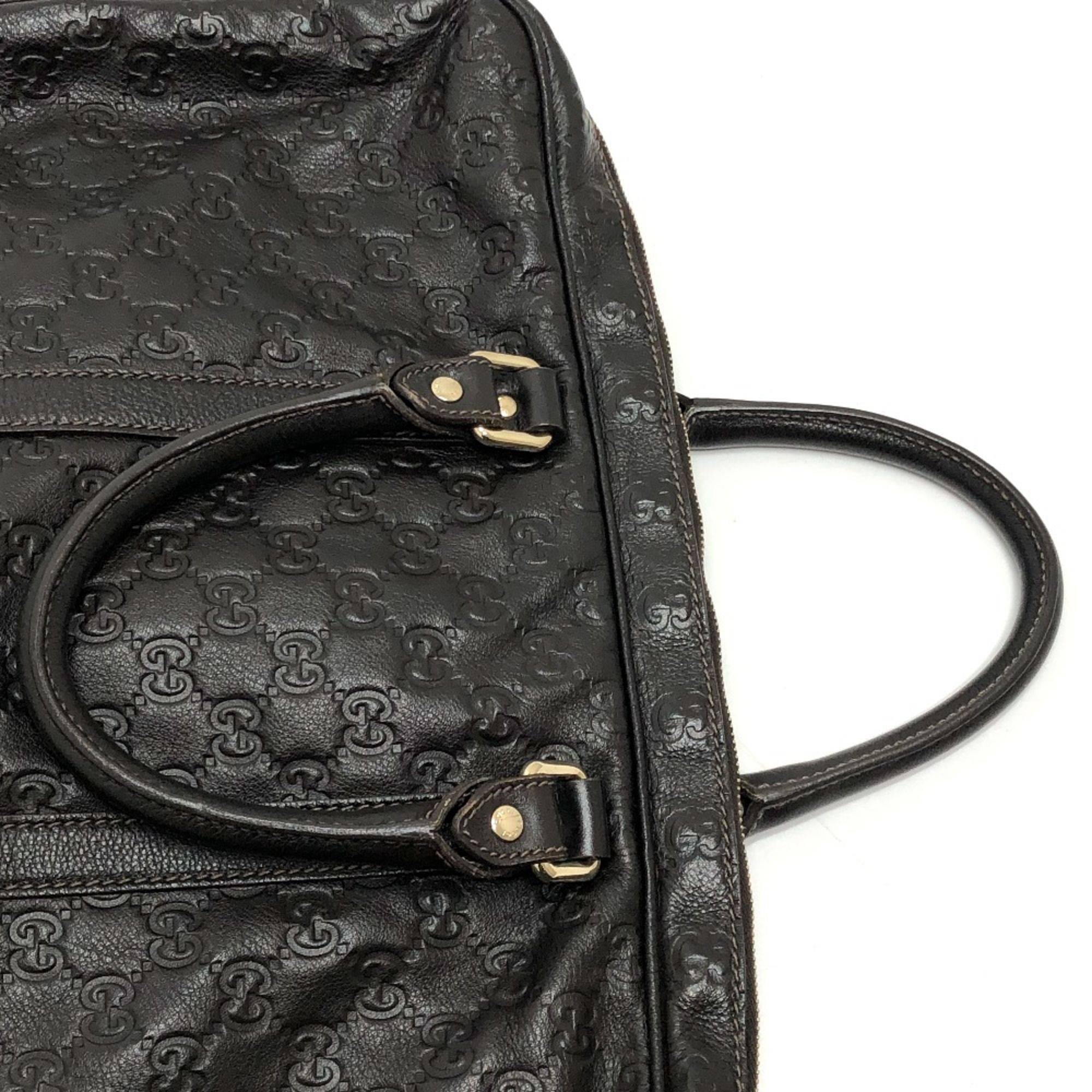Leather Briefcase (Pre-Owned) - Gucci - Modalova
