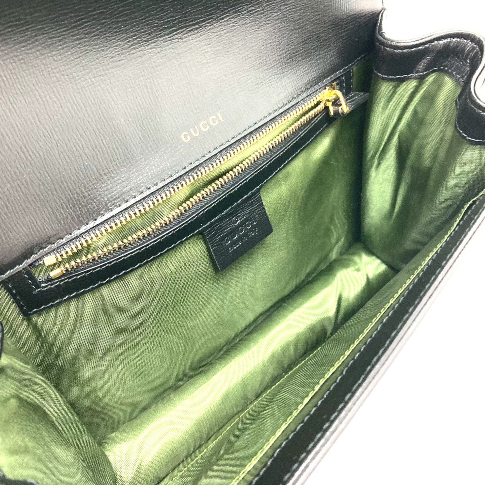Leather Shoulder Bag (Pre-Owned) - Gucci - Modalova