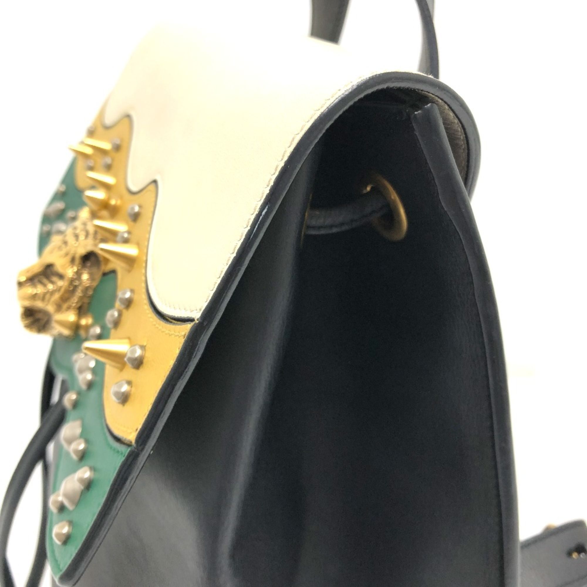 Leather Backpack (Pre-Owned) - Gucci - Modalova