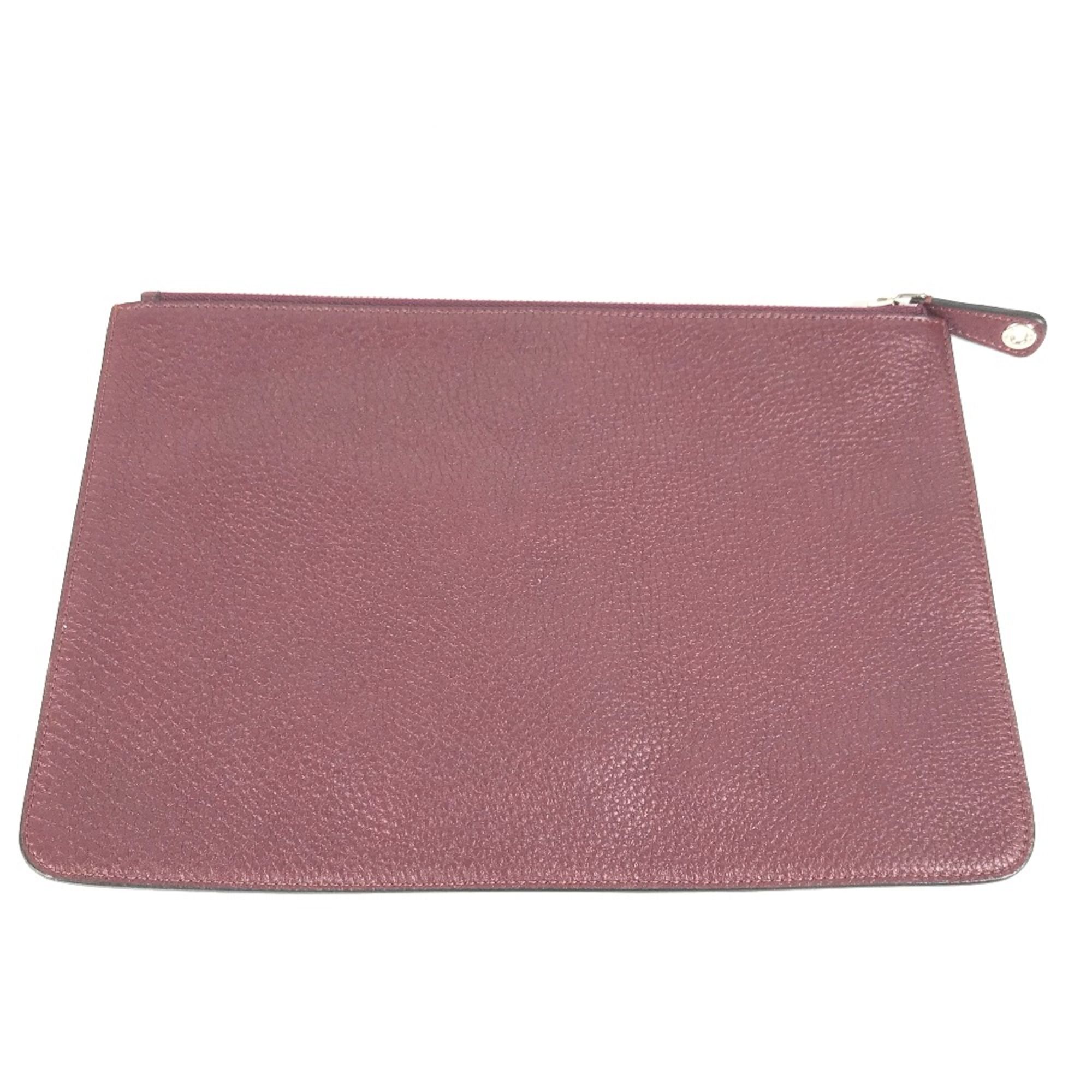Leather Clutch Bag (Pre-Owned) - Fendi - Modalova