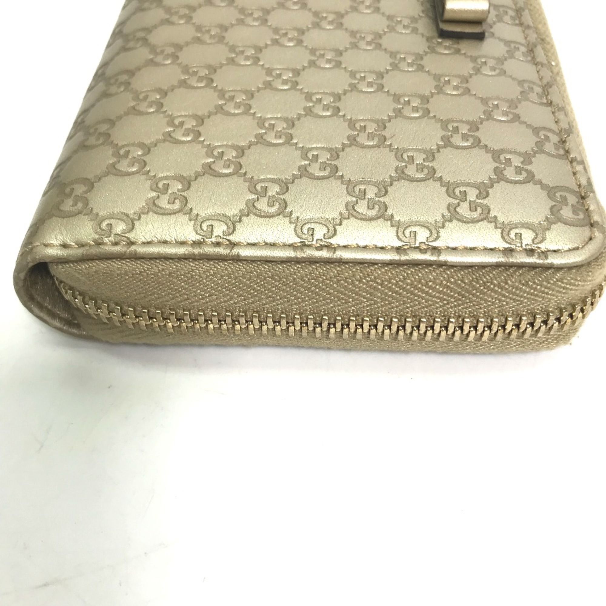 Leather Long Wallet (Bi-Fold) (Pre-Owned) - Gucci - Modalova