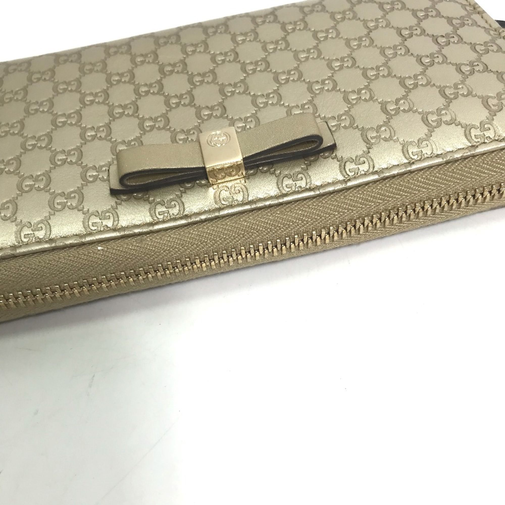 Leather Long Wallet (Bi-Fold) (Pre-Owned) - Gucci - Modalova