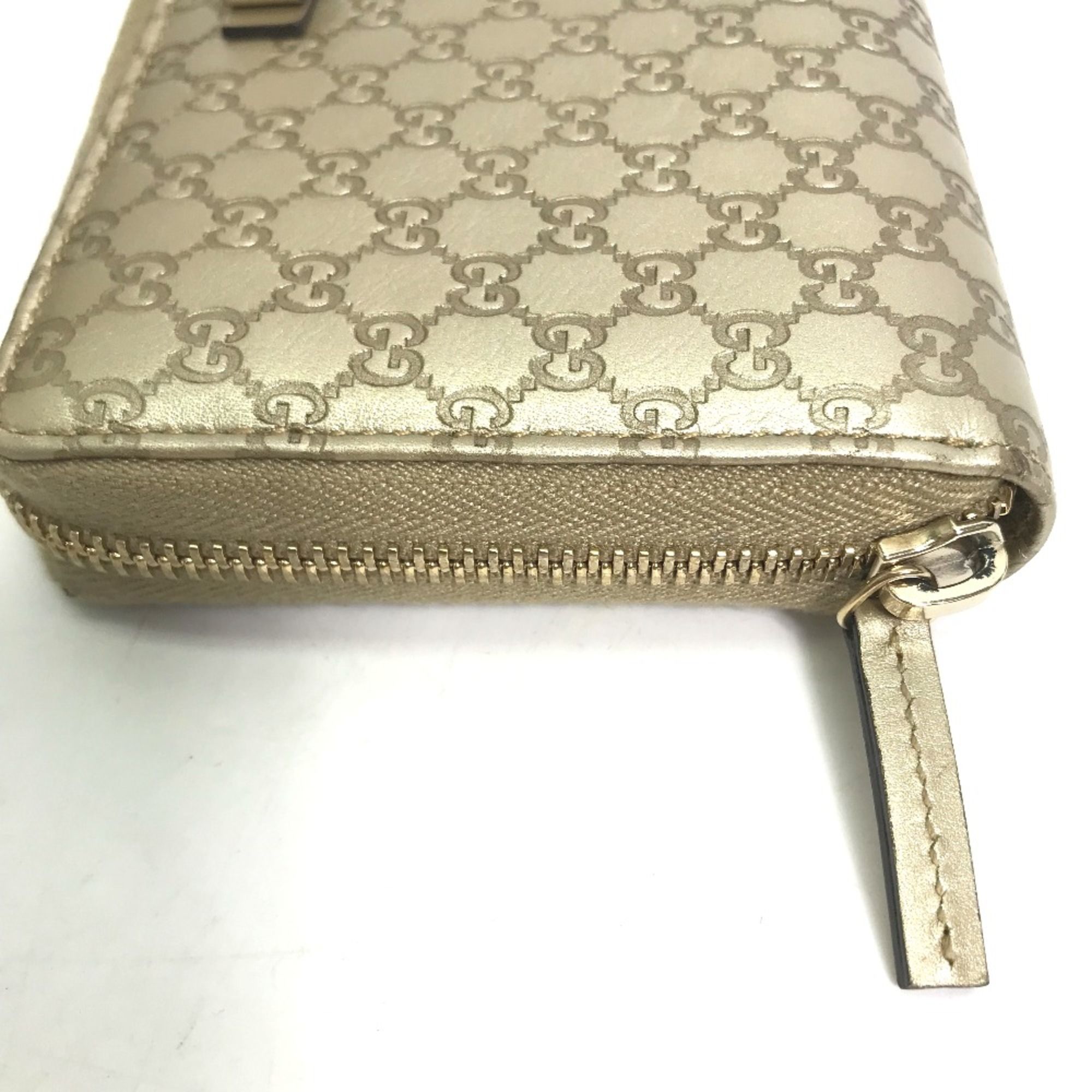 Leather Long Wallet (Bi-Fold) (Pre-Owned) - Gucci - Modalova