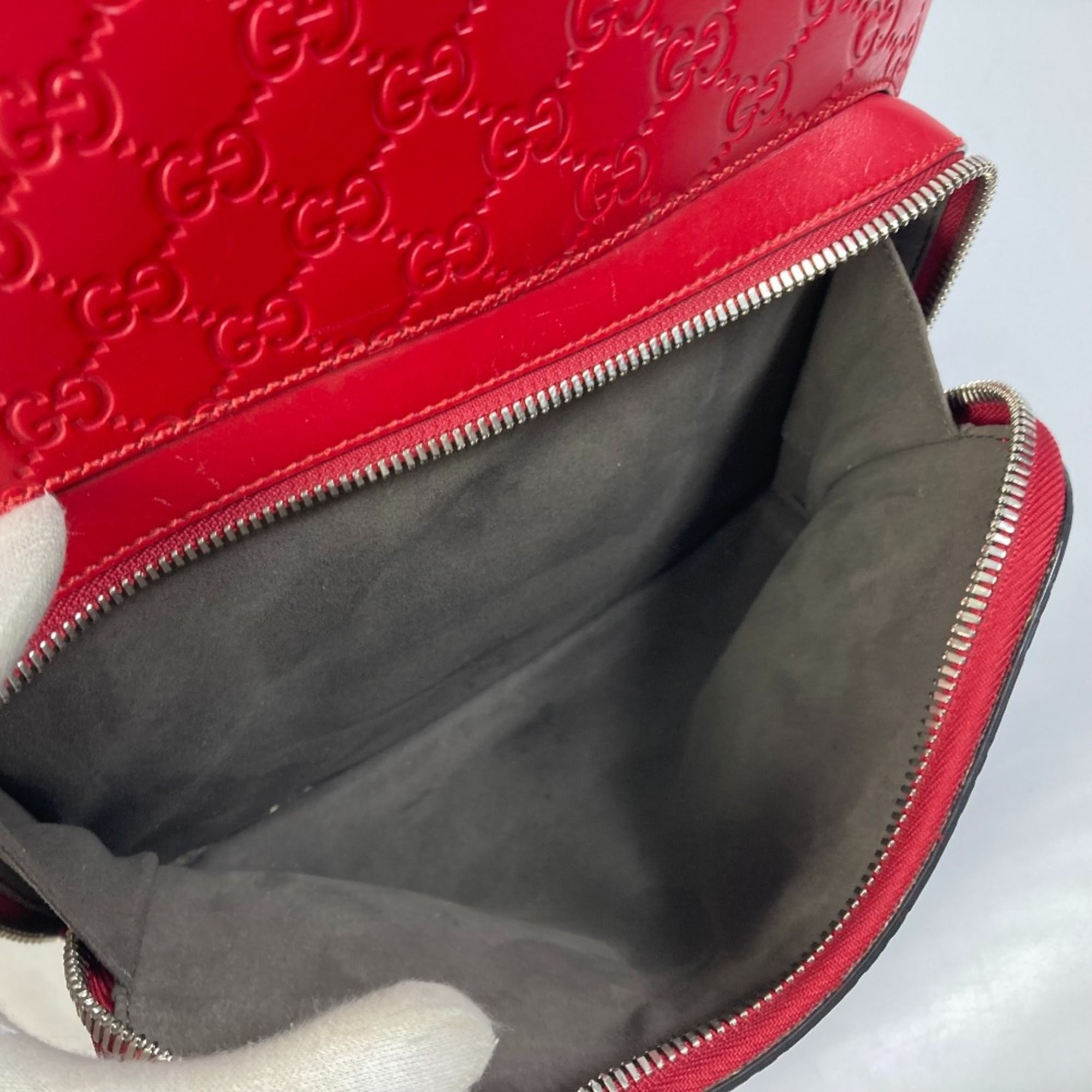 Leather Backpack (Pre-Owned) - Gucci - Modalova