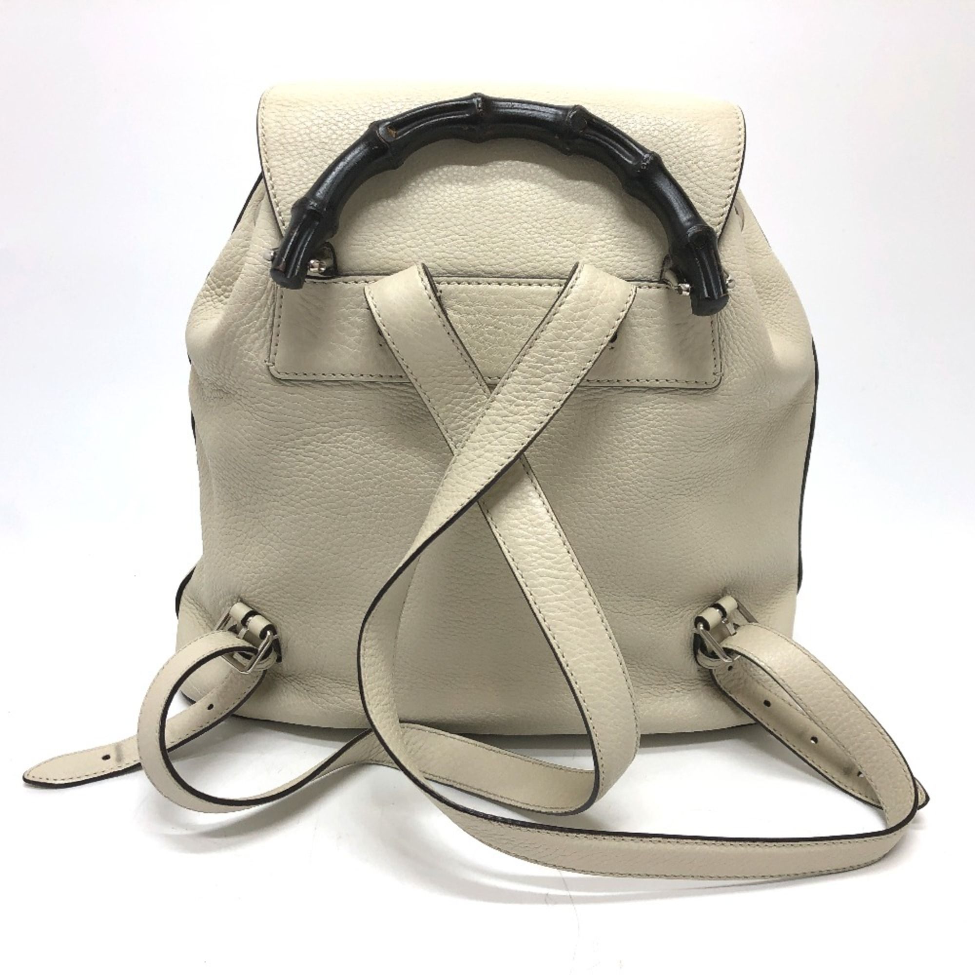 Leather Backpack (Pre-Owned) - Gucci - Modalova