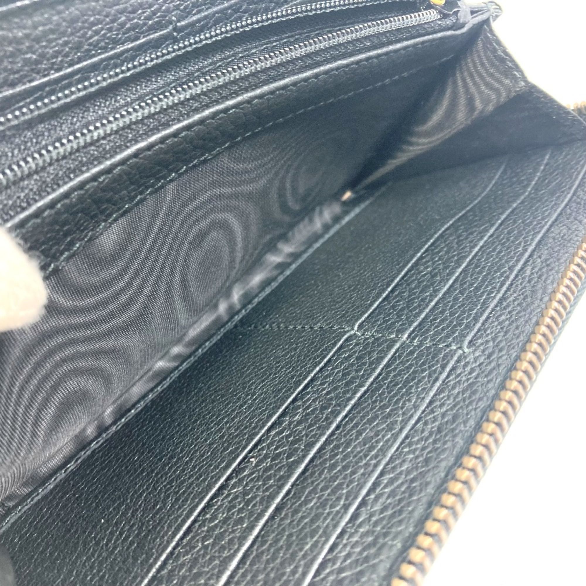 Leather Long Wallet (Bi-Fold) (Pre-Owned) - Gucci - Modalova