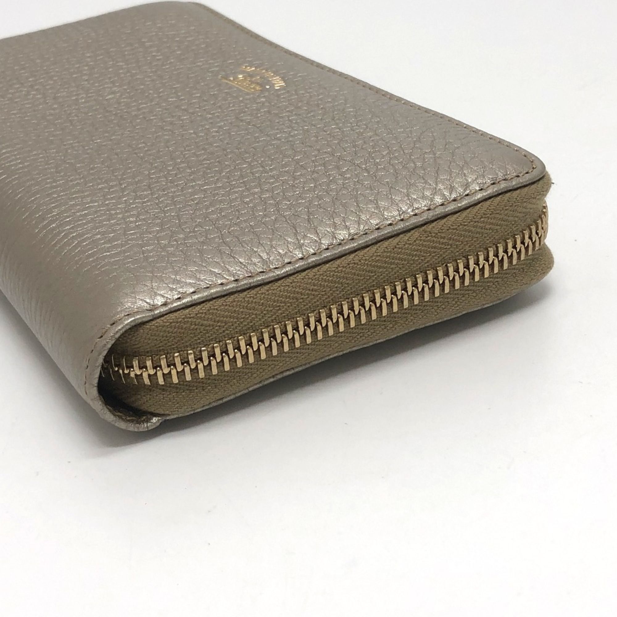 Leather Long Wallet (Bi-Fold) (Pre-Owned) - Gucci - Modalova