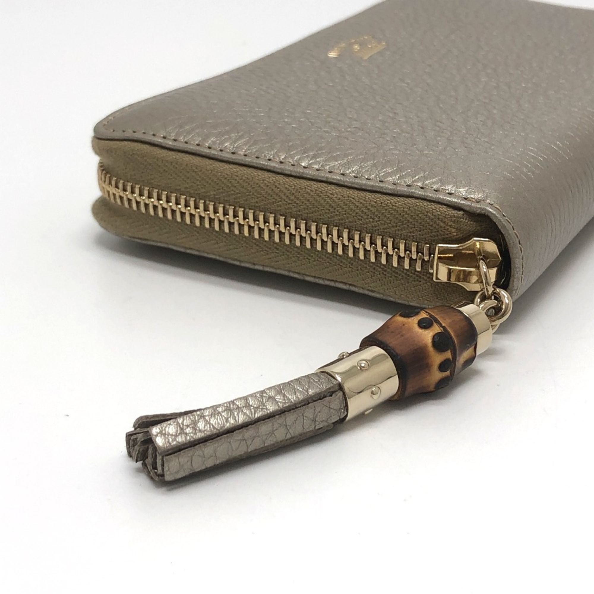 Leather Long Wallet (Bi-Fold) (Pre-Owned) - Gucci - Modalova