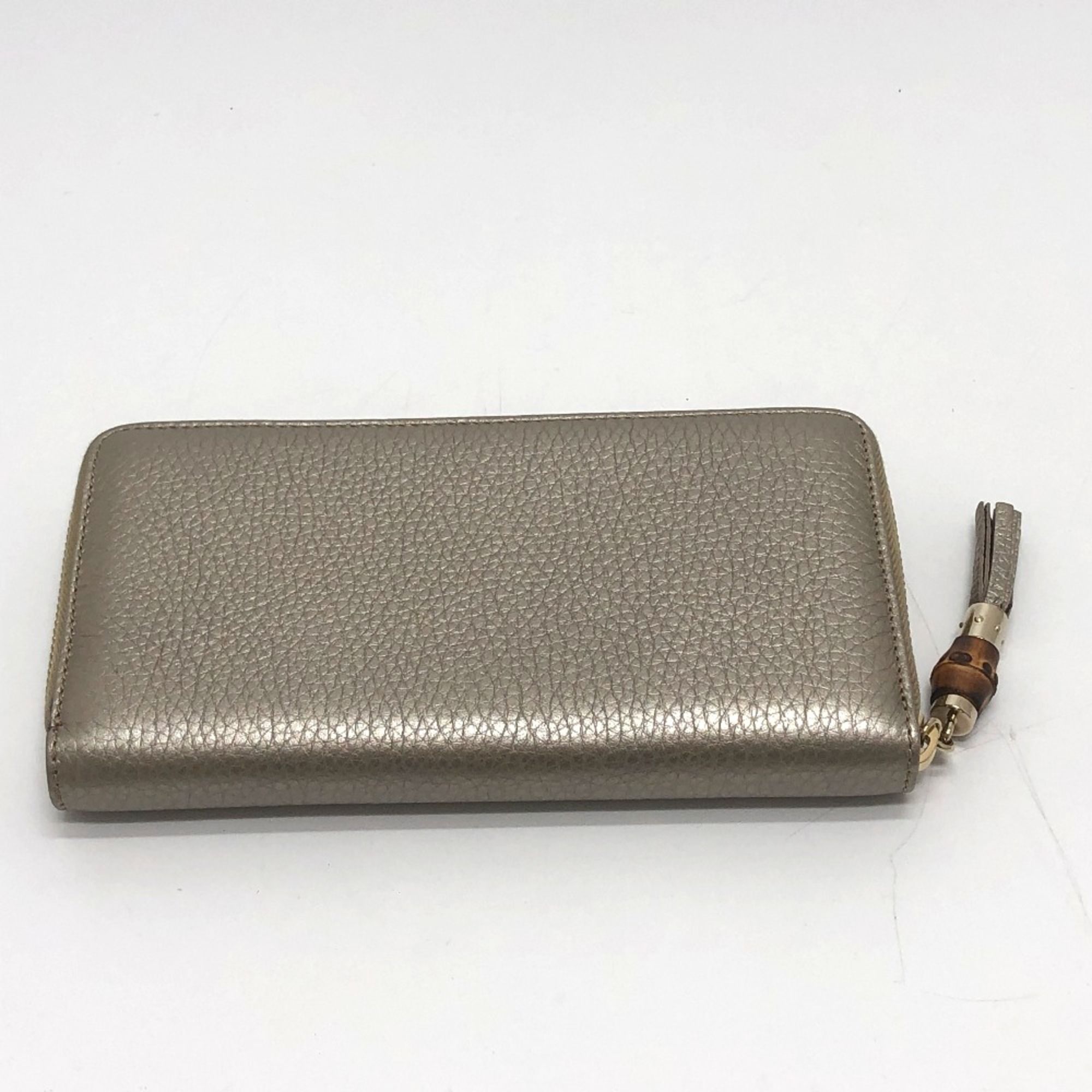 Leather Long Wallet (Bi-Fold) (Pre-Owned) - Gucci - Modalova