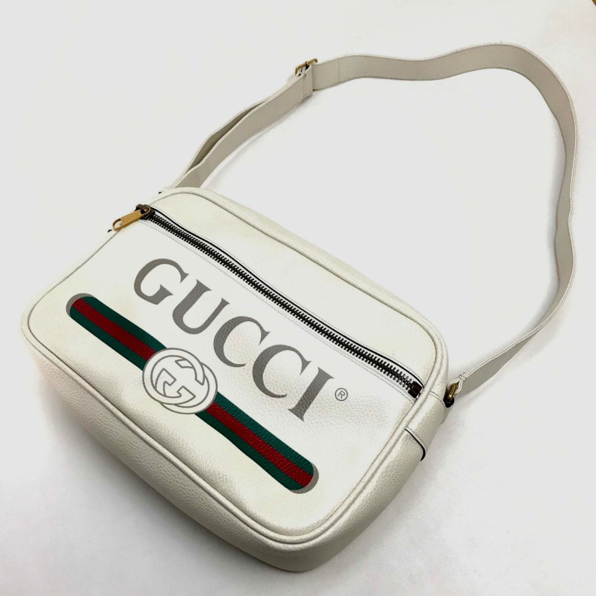 Leather Shoulder Bag (Pre-Owned) - Gucci - Modalova