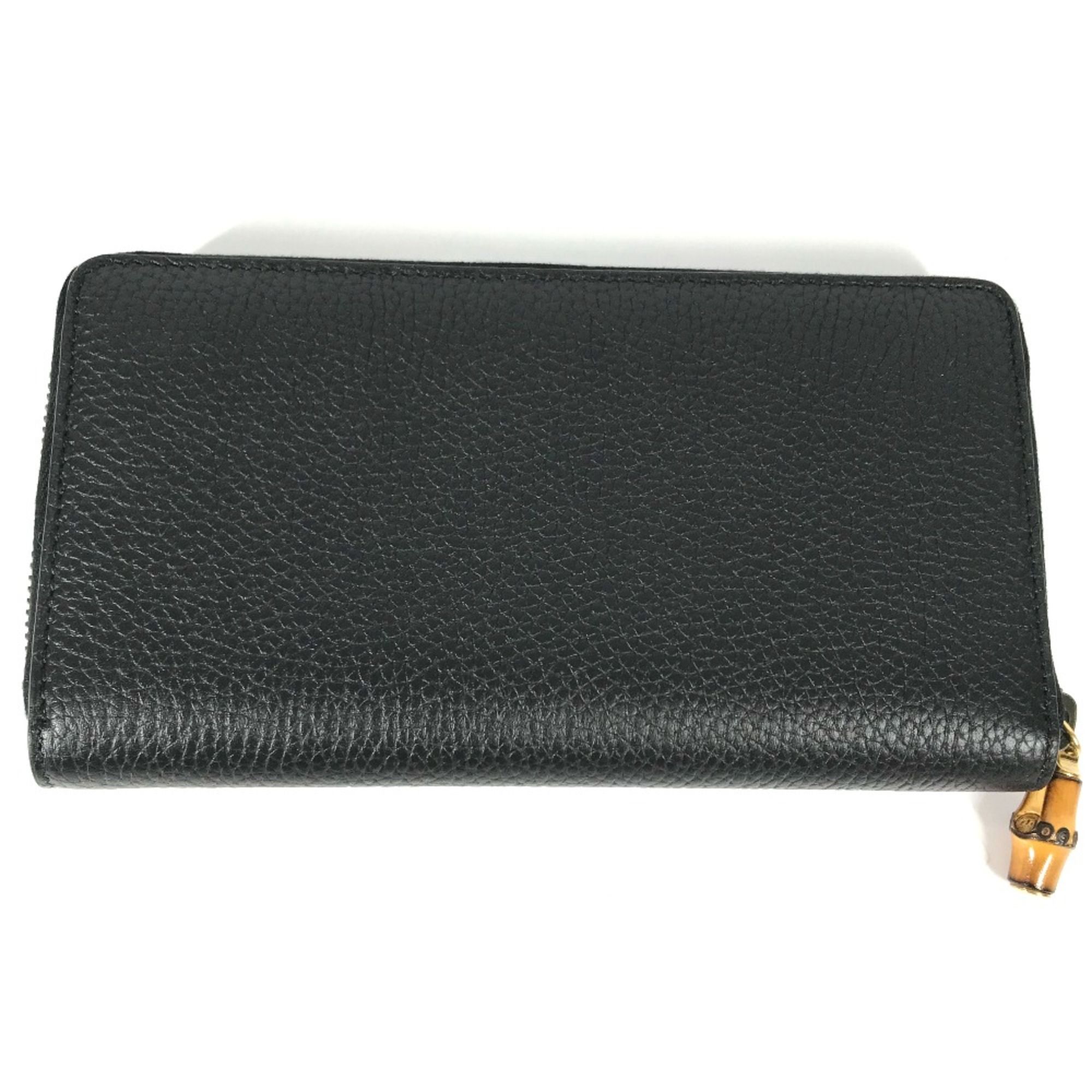 Leather Long Wallet (Bi-Fold) (Pre-Owned) - Gucci - Modalova