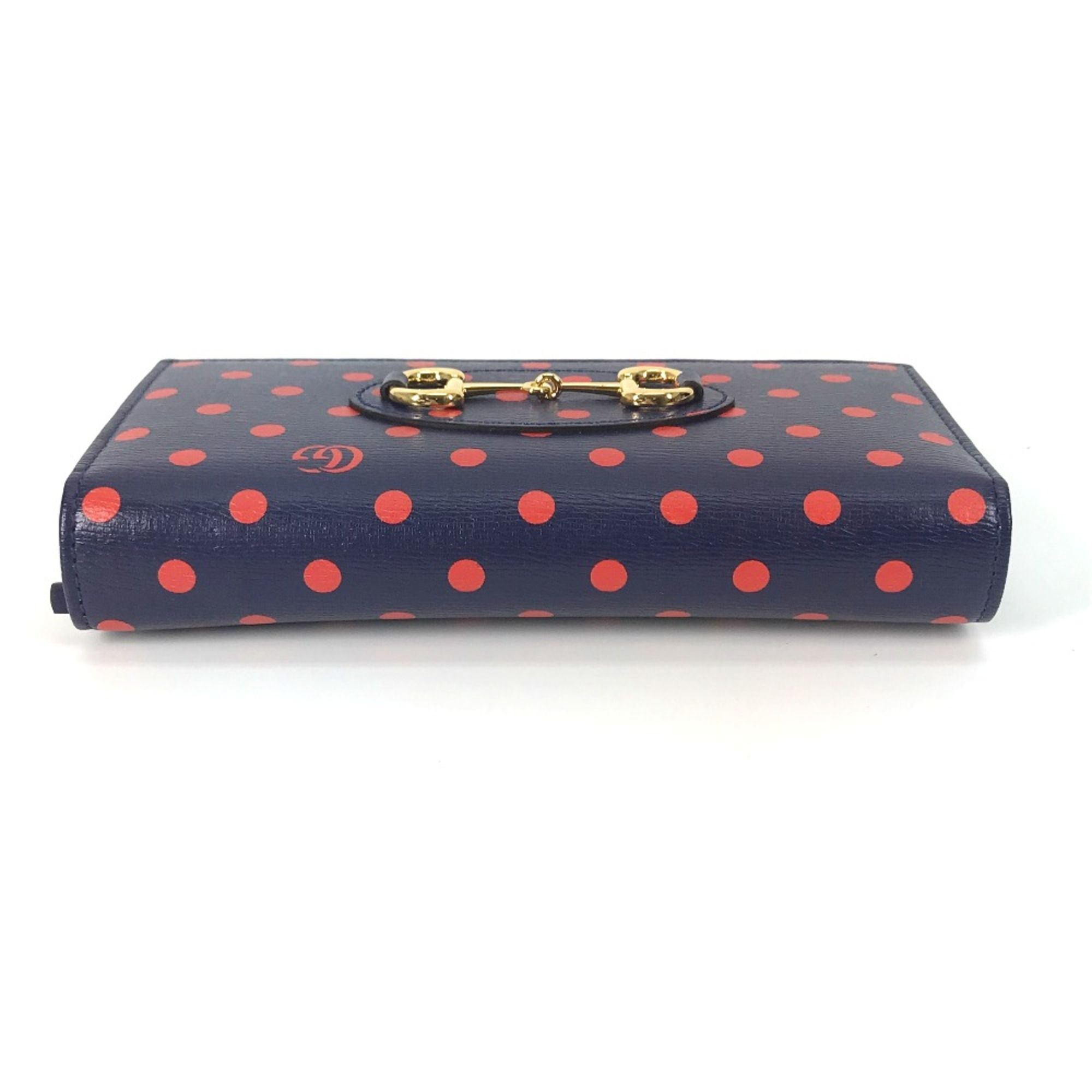 Leather Long Wallet (Bi-Fold) (Pre-Owned) - Gucci - Modalova
