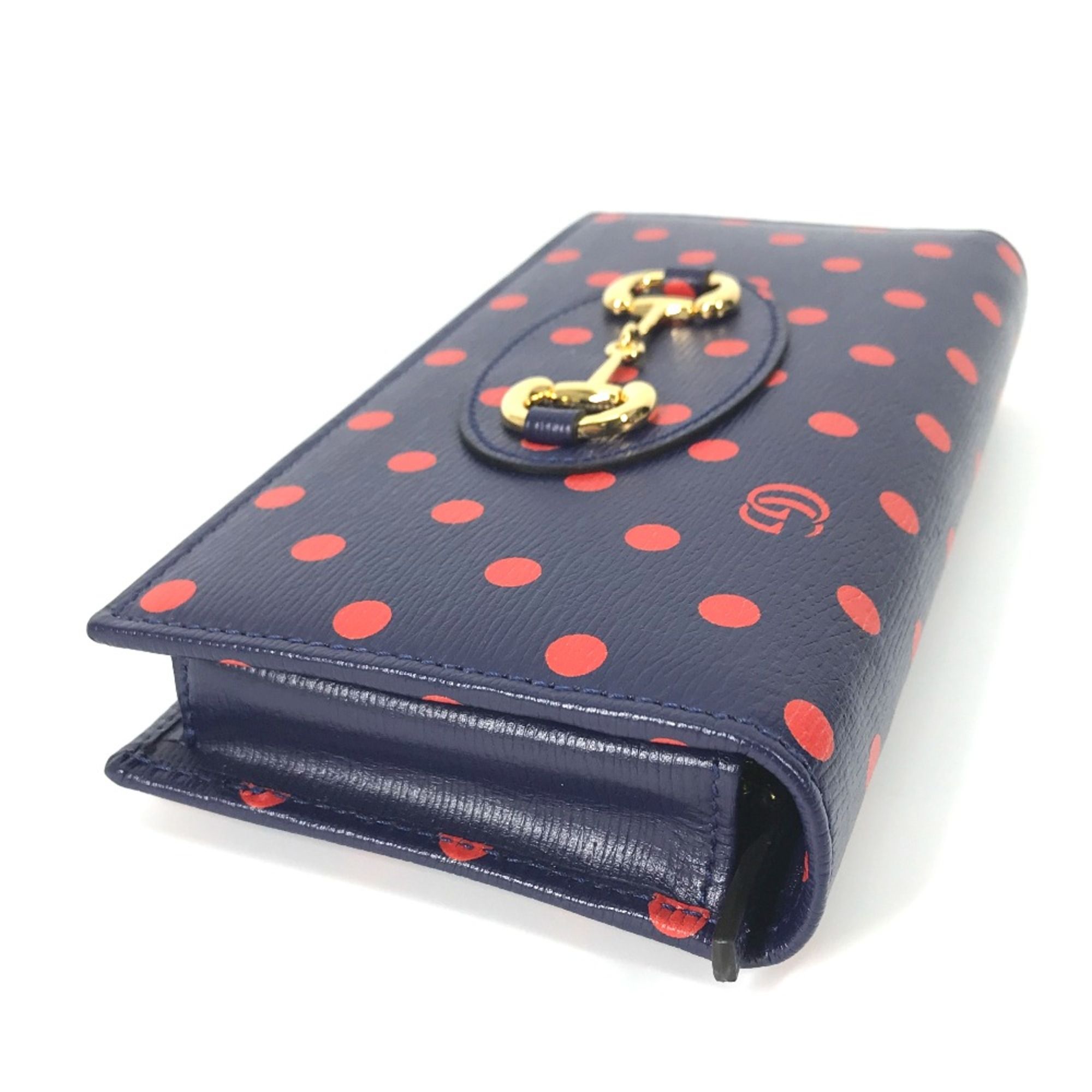 Leather Long Wallet (Bi-Fold) (Pre-Owned) - Gucci - Modalova