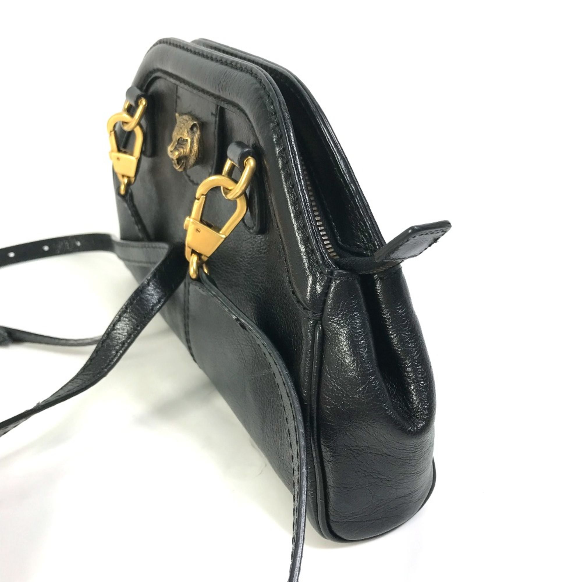 Leather Shoulder Bag (Pre-Owned) - Gucci - Modalova
