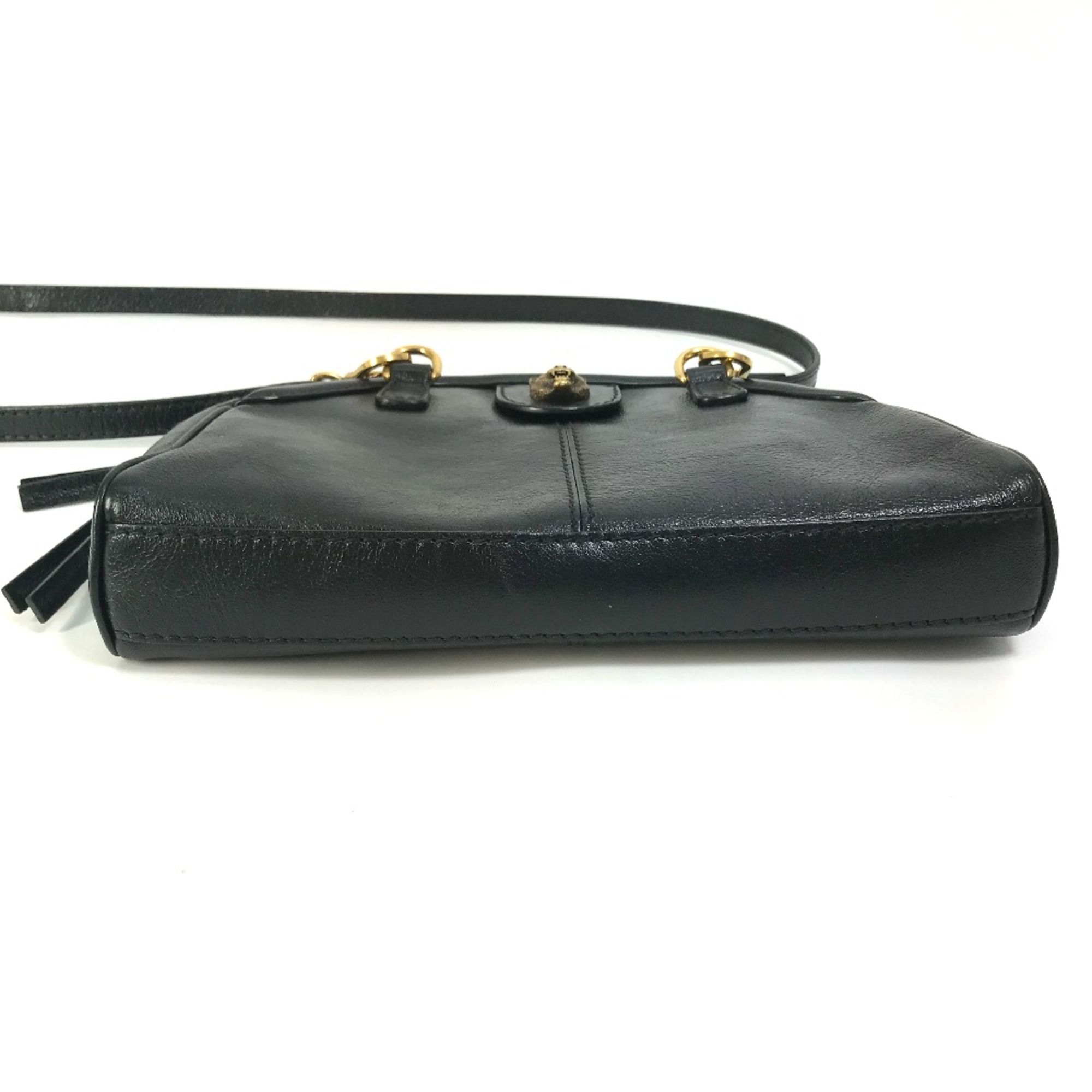 Leather Shoulder Bag (Pre-Owned) - Gucci - Modalova