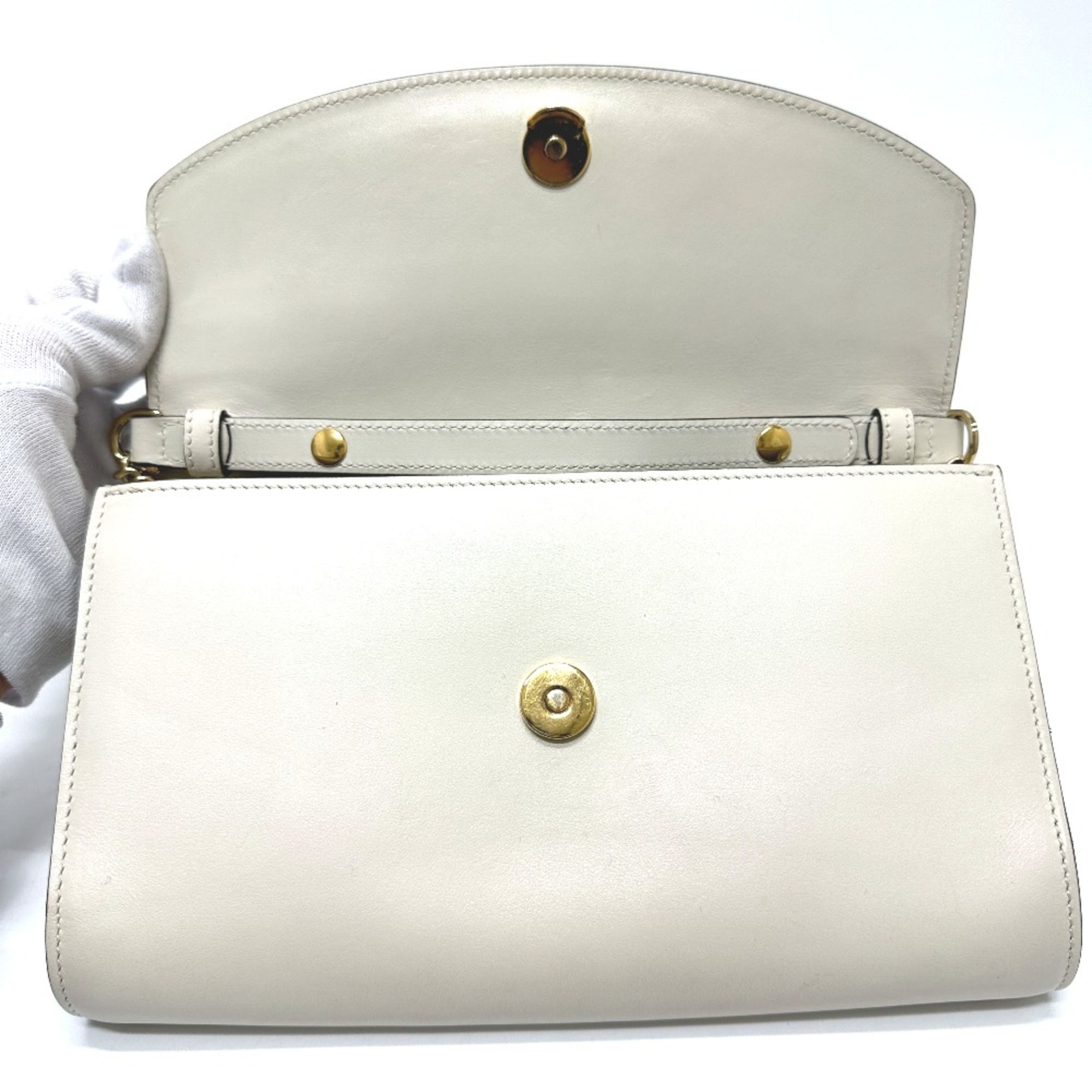 Leather Shoulder Bag (Pre-Owned) - Gucci - Modalova