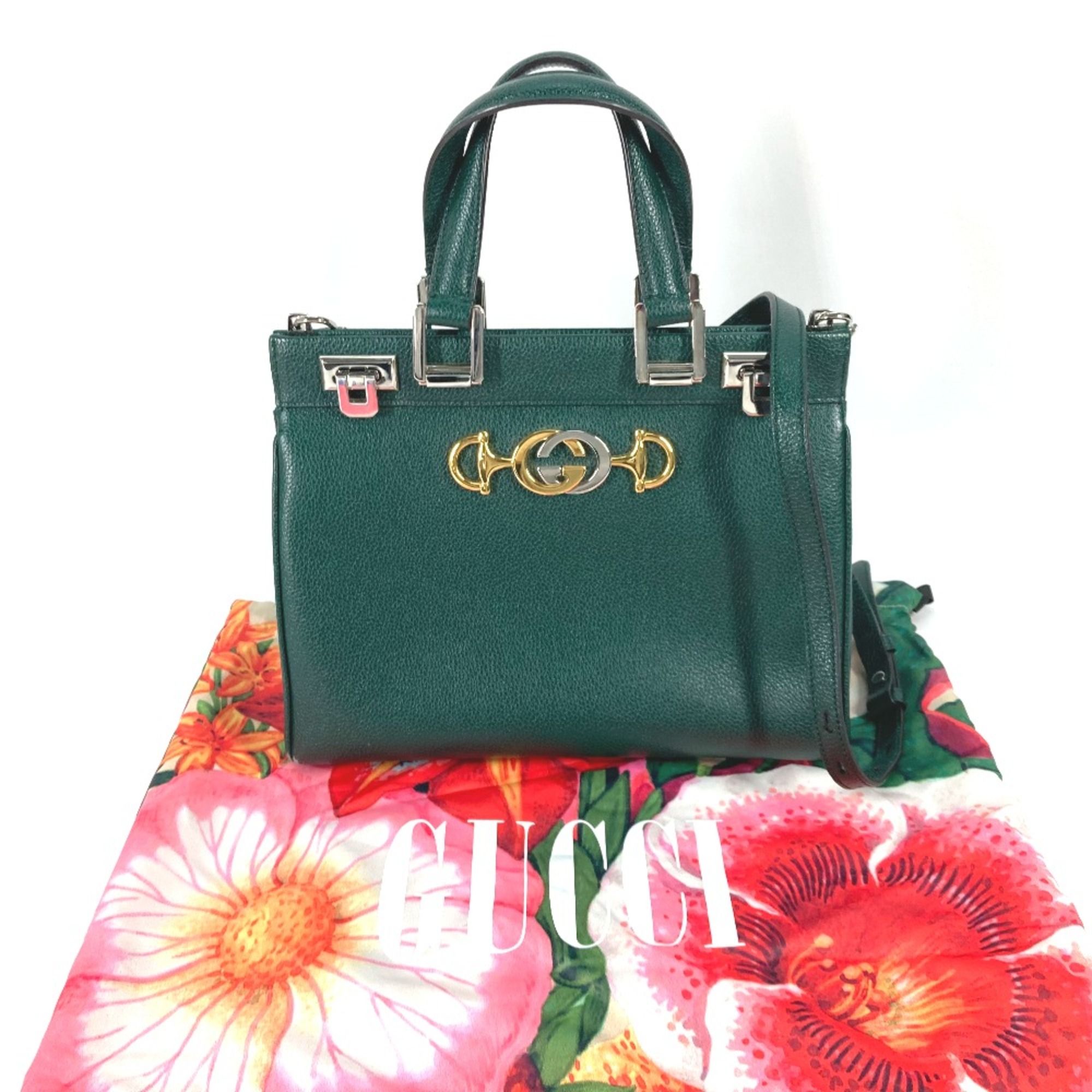 Leather Handbag (Pre-Owned) - Gucci - Modalova