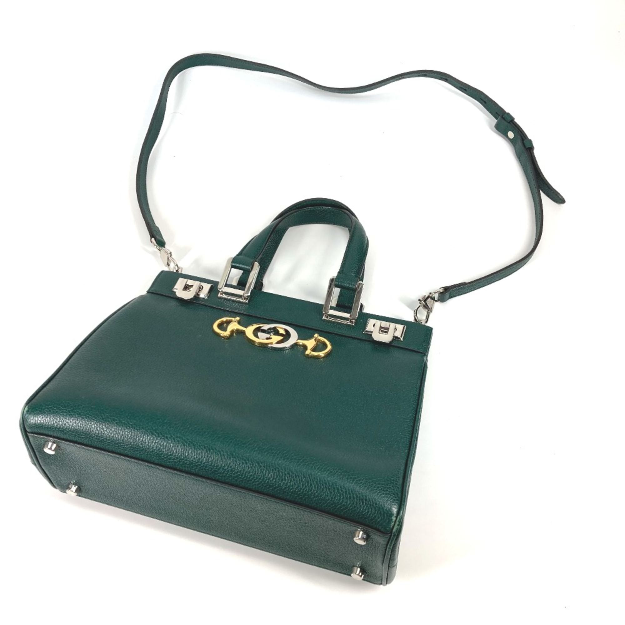Leather Handbag (Pre-Owned) - Gucci - Modalova