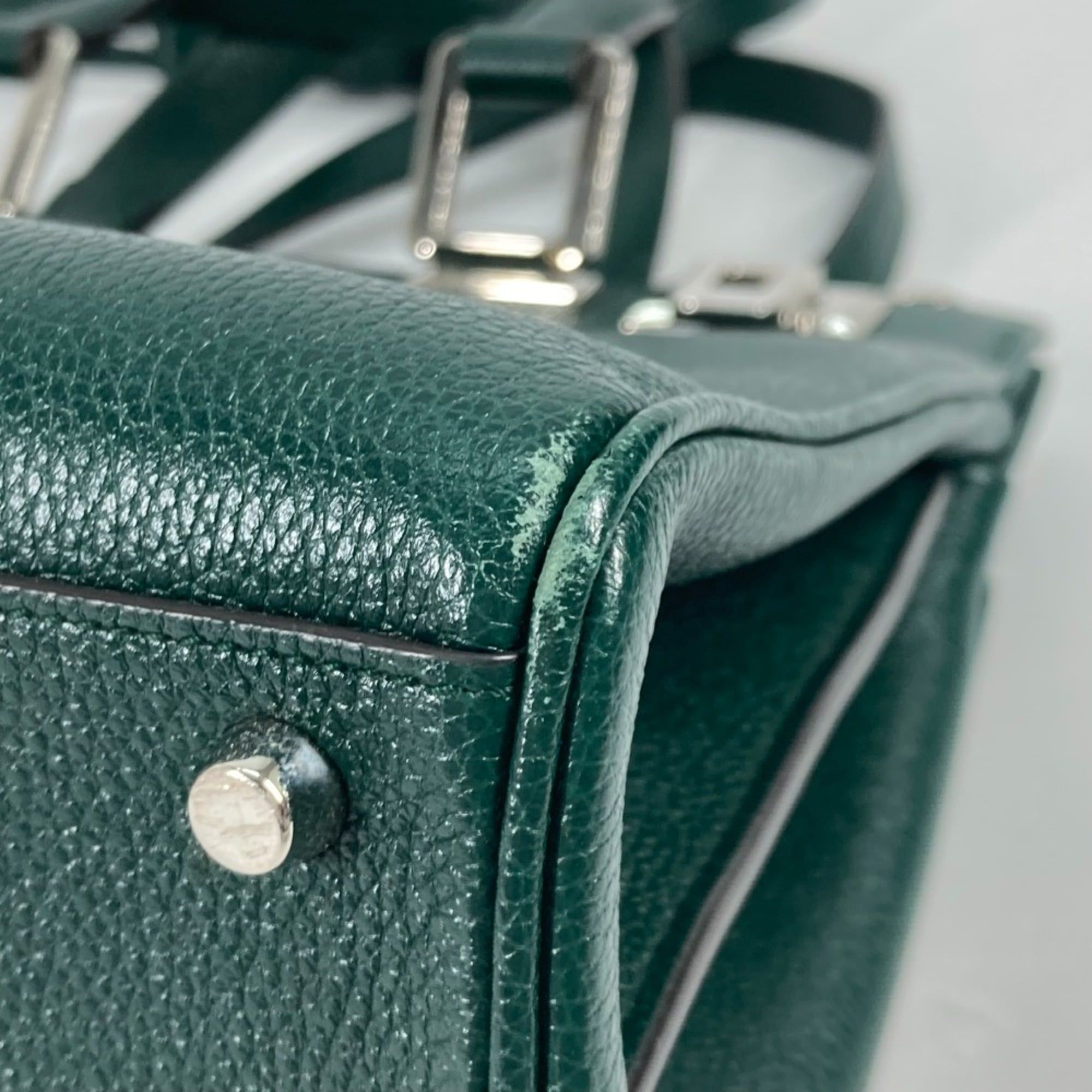 Leather Handbag (Pre-Owned) - Gucci - Modalova