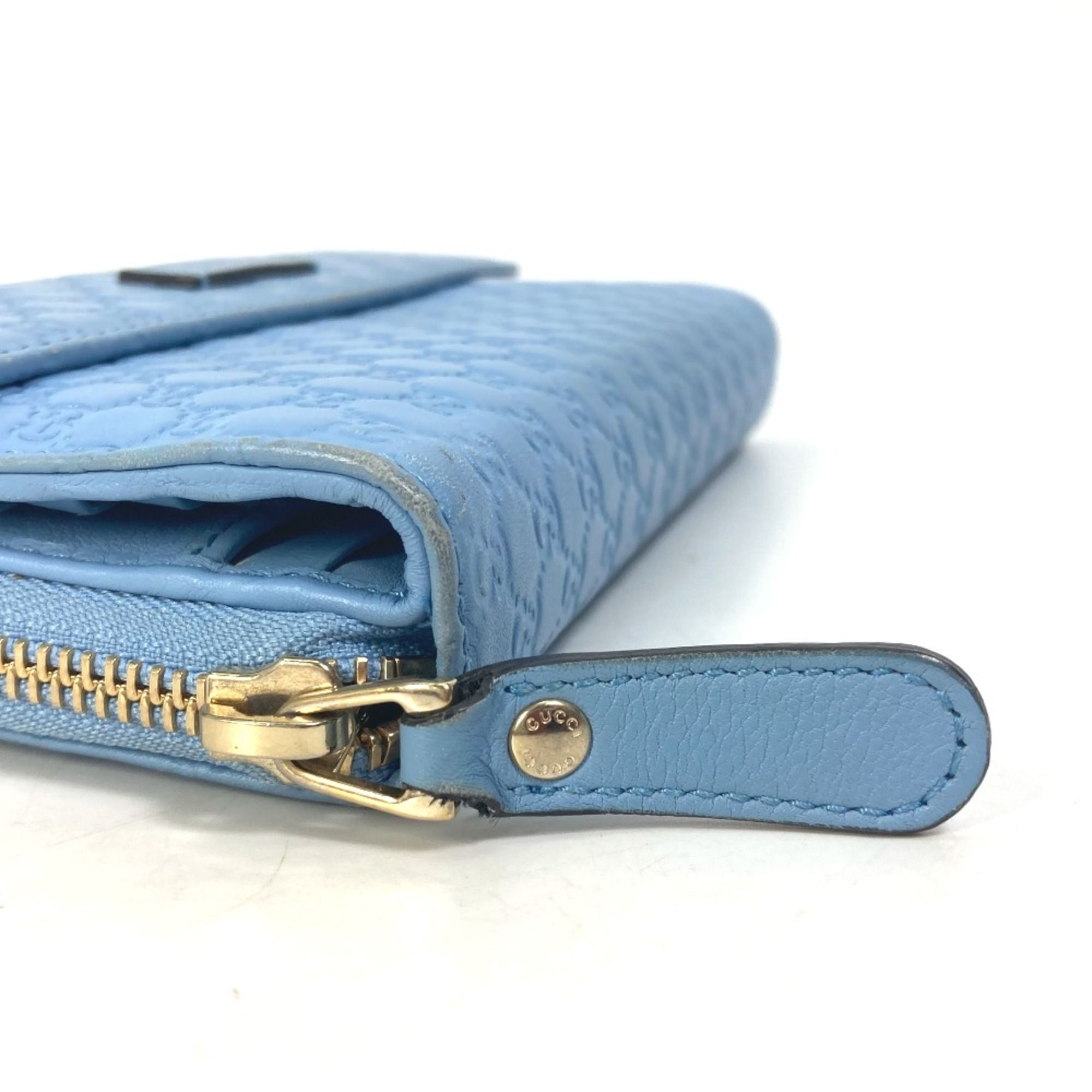 Leather Long Wallet (Bi-Fold) (Pre-Owned) - Gucci - Modalova