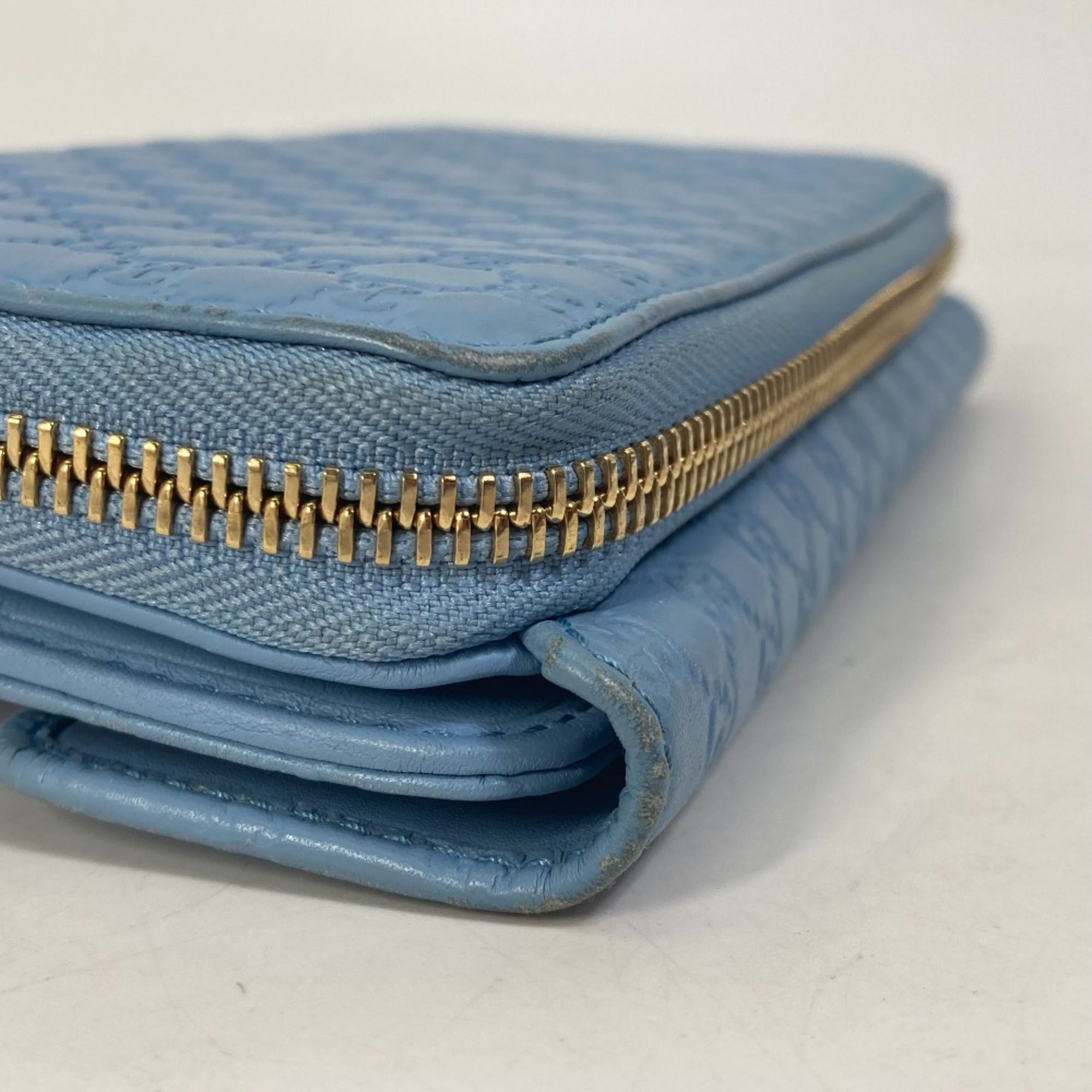 Leather Long Wallet (Bi-Fold) (Pre-Owned) - Gucci - Modalova