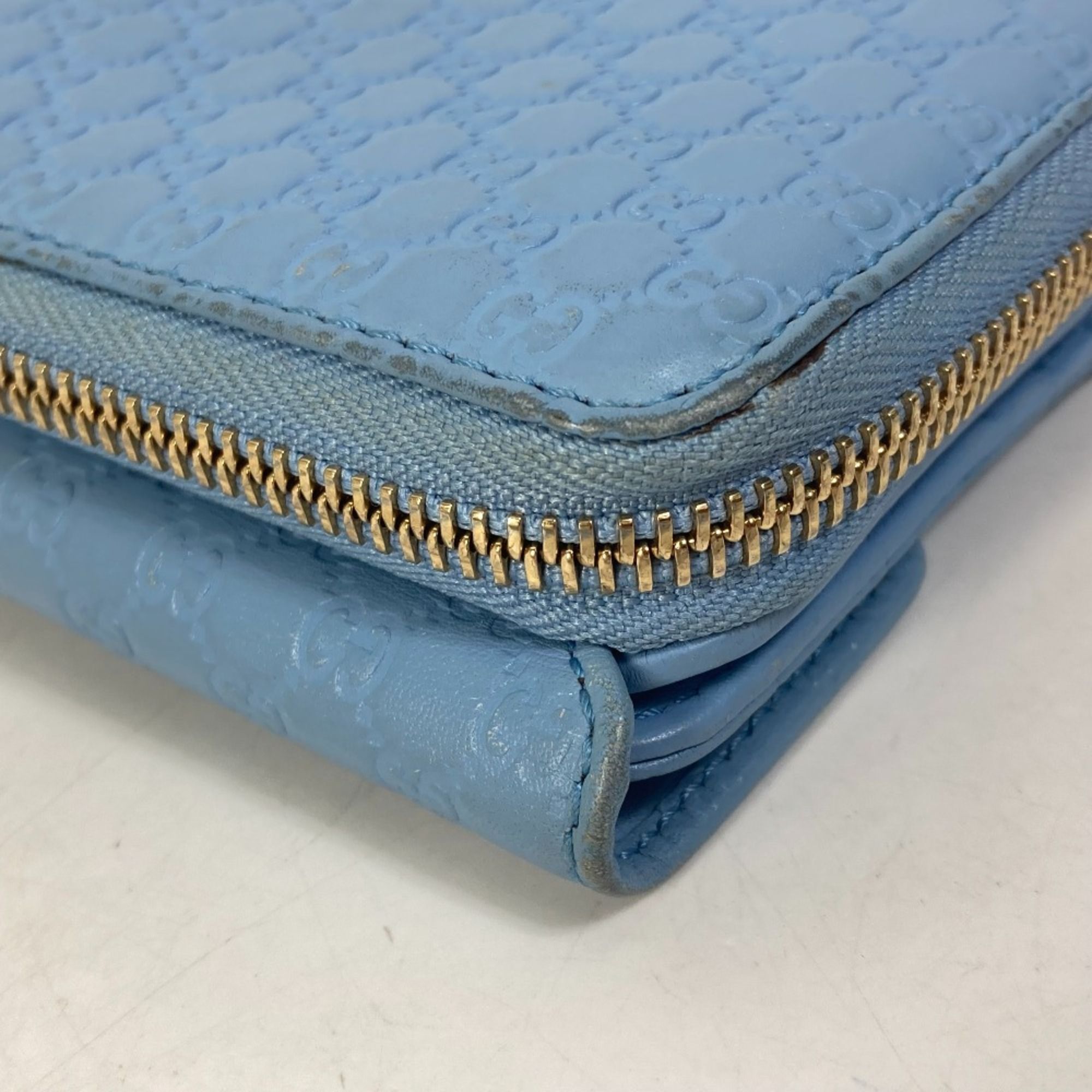Leather Long Wallet (Bi-Fold) (Pre-Owned) - Gucci - Modalova