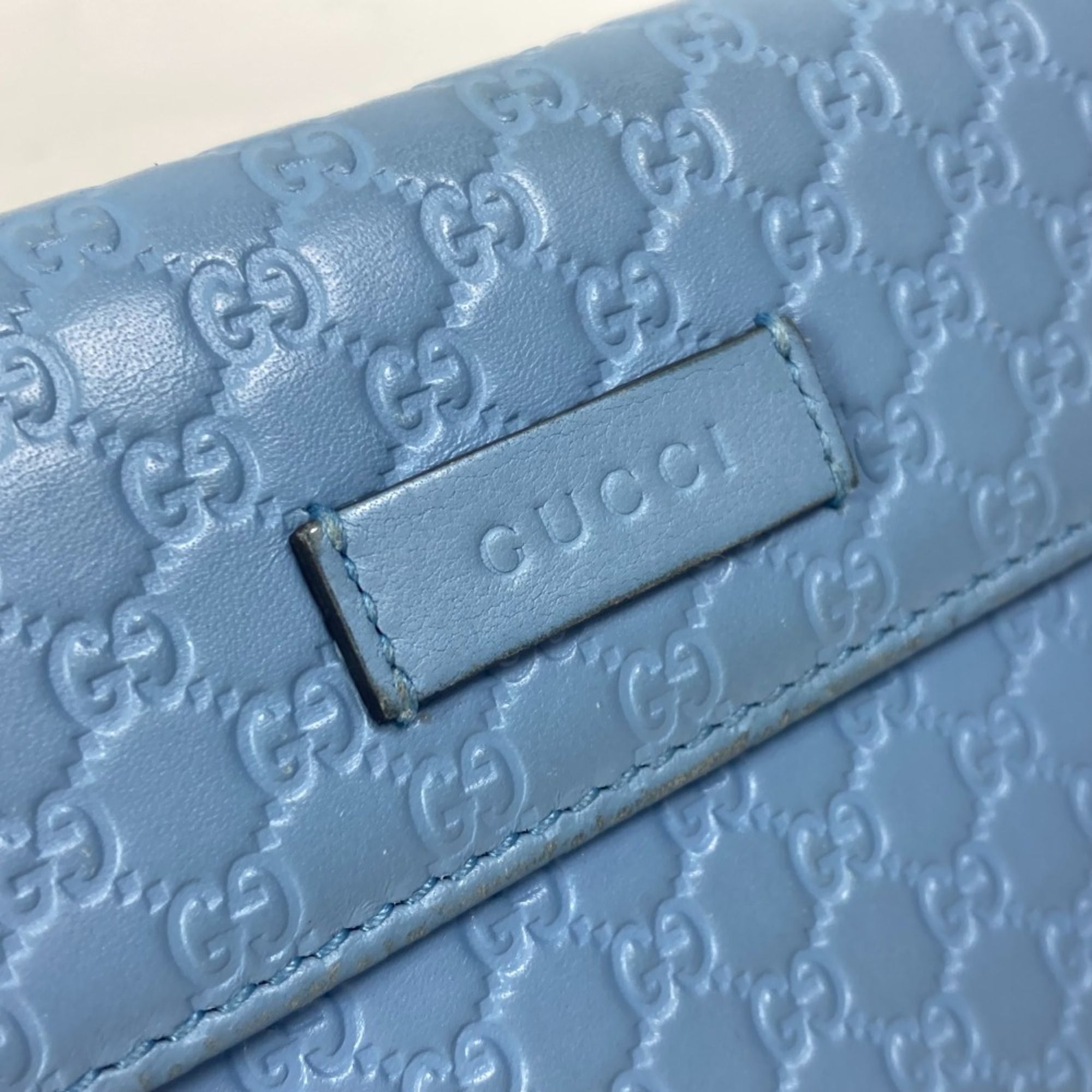 Leather Long Wallet (Bi-Fold) (Pre-Owned) - Gucci - Modalova