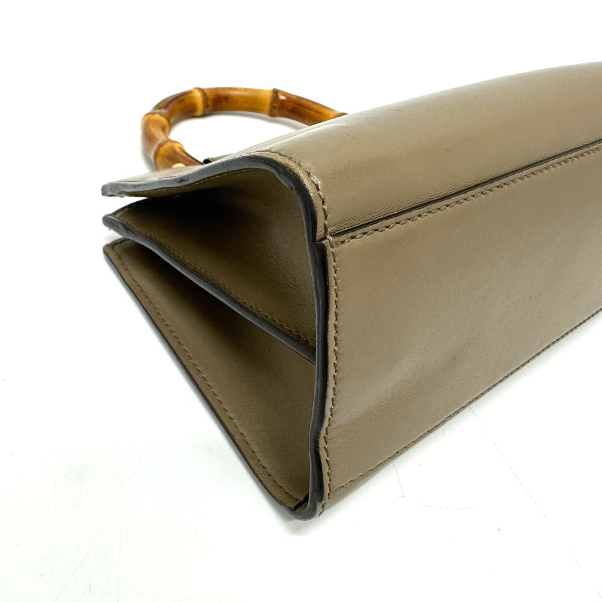 Leather Handbag (Pre-Owned) - Gucci - Modalova