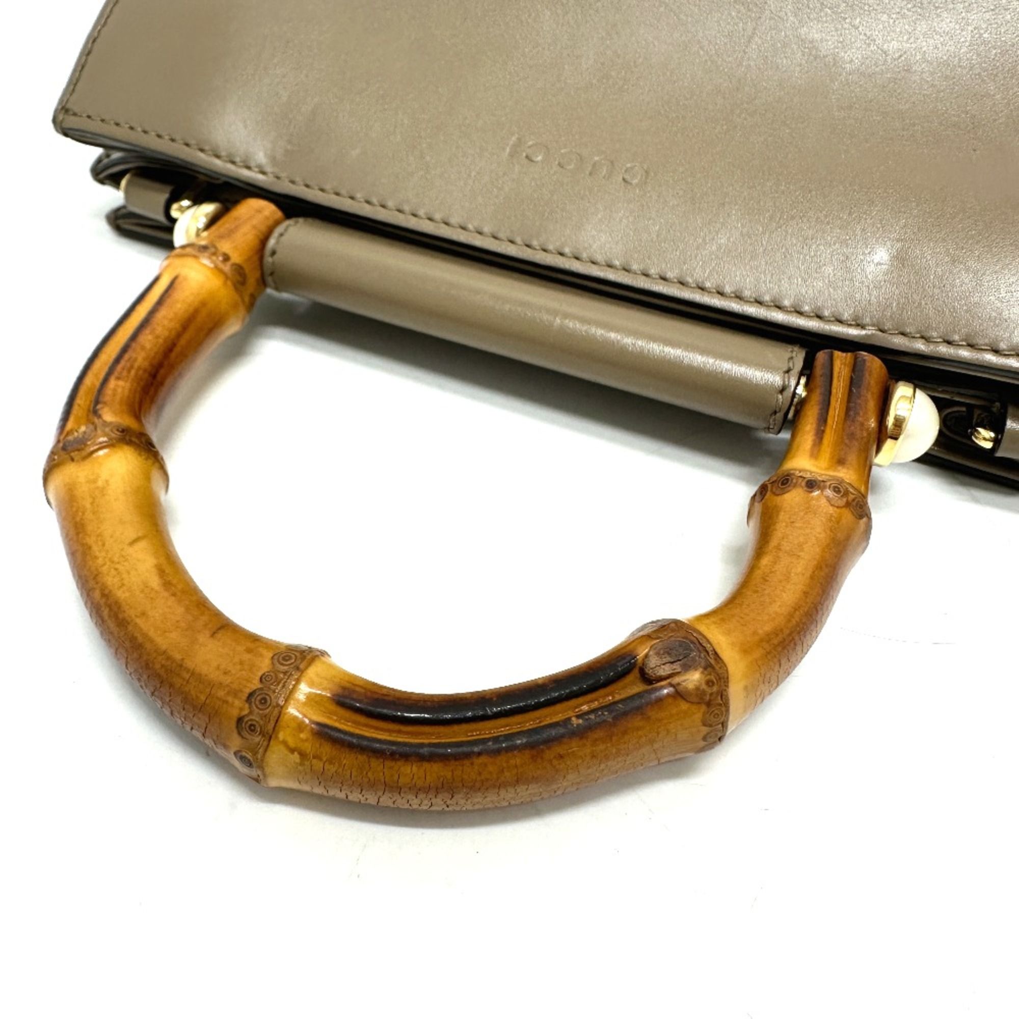 Leather Handbag (Pre-Owned) - Gucci - Modalova