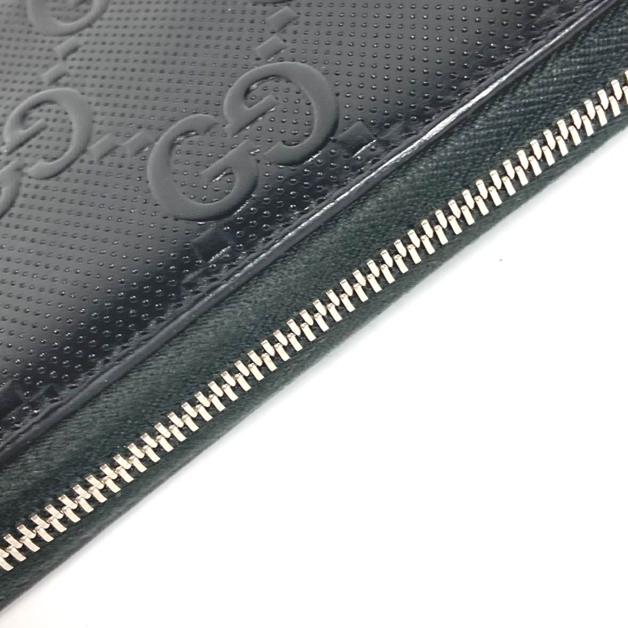 Leather Long Wallet (Bi-Fold) (Pre-Owned) - Gucci - Modalova