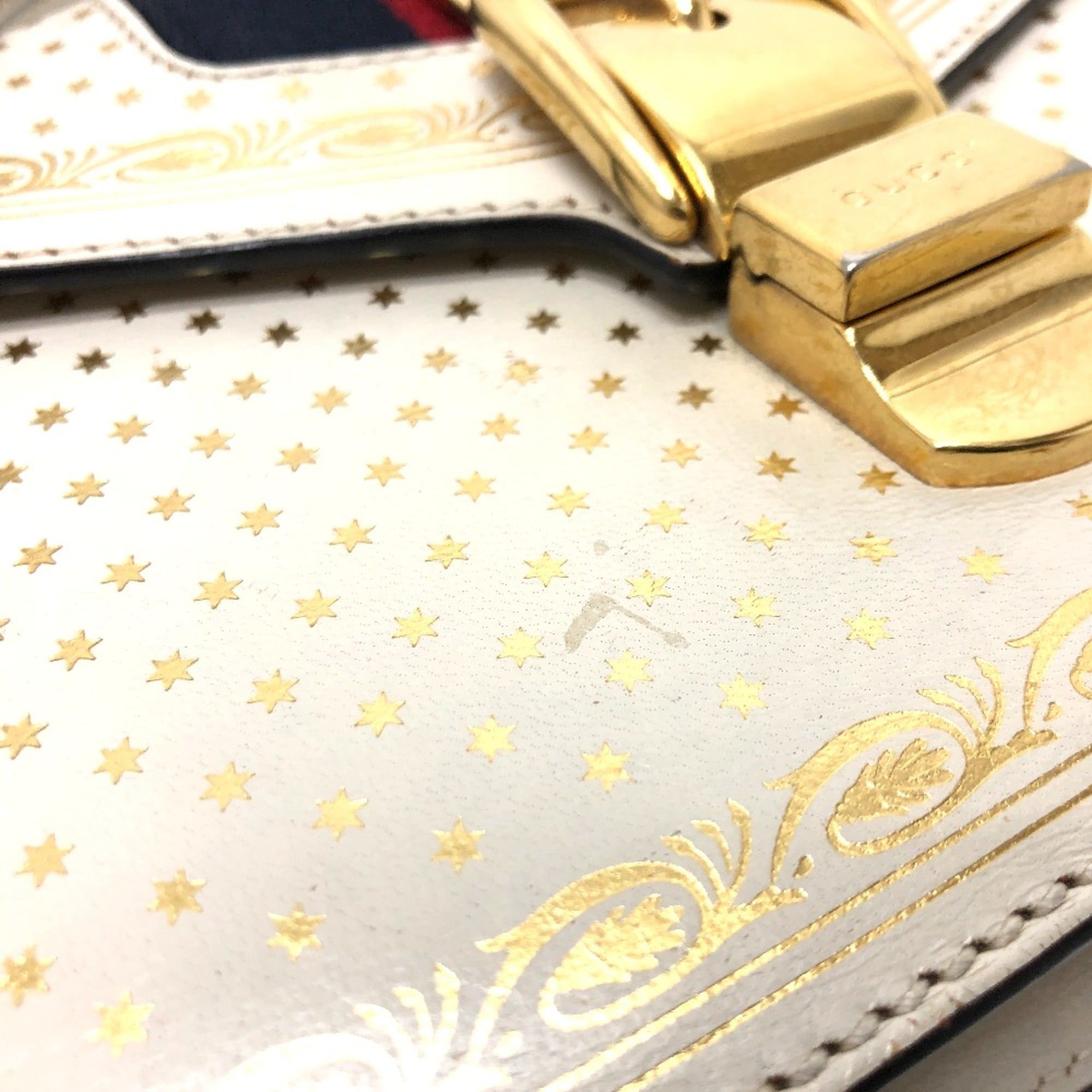 Leather Shoulder Bag (Pre-Owned) - Gucci - Modalova
