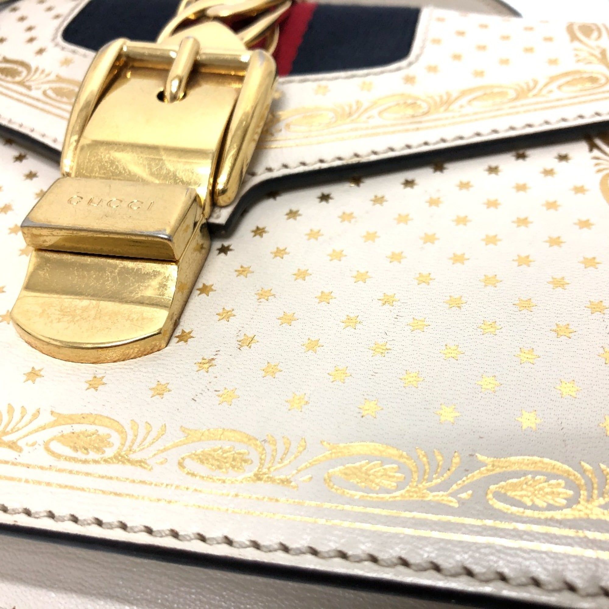 Leather Shoulder Bag (Pre-Owned) - Gucci - Modalova
