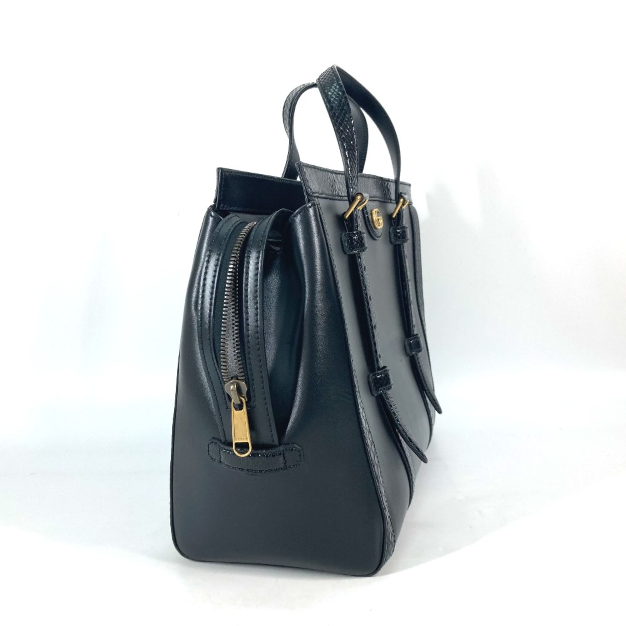 Leather Handbag (Pre-Owned) - Gucci - Modalova
