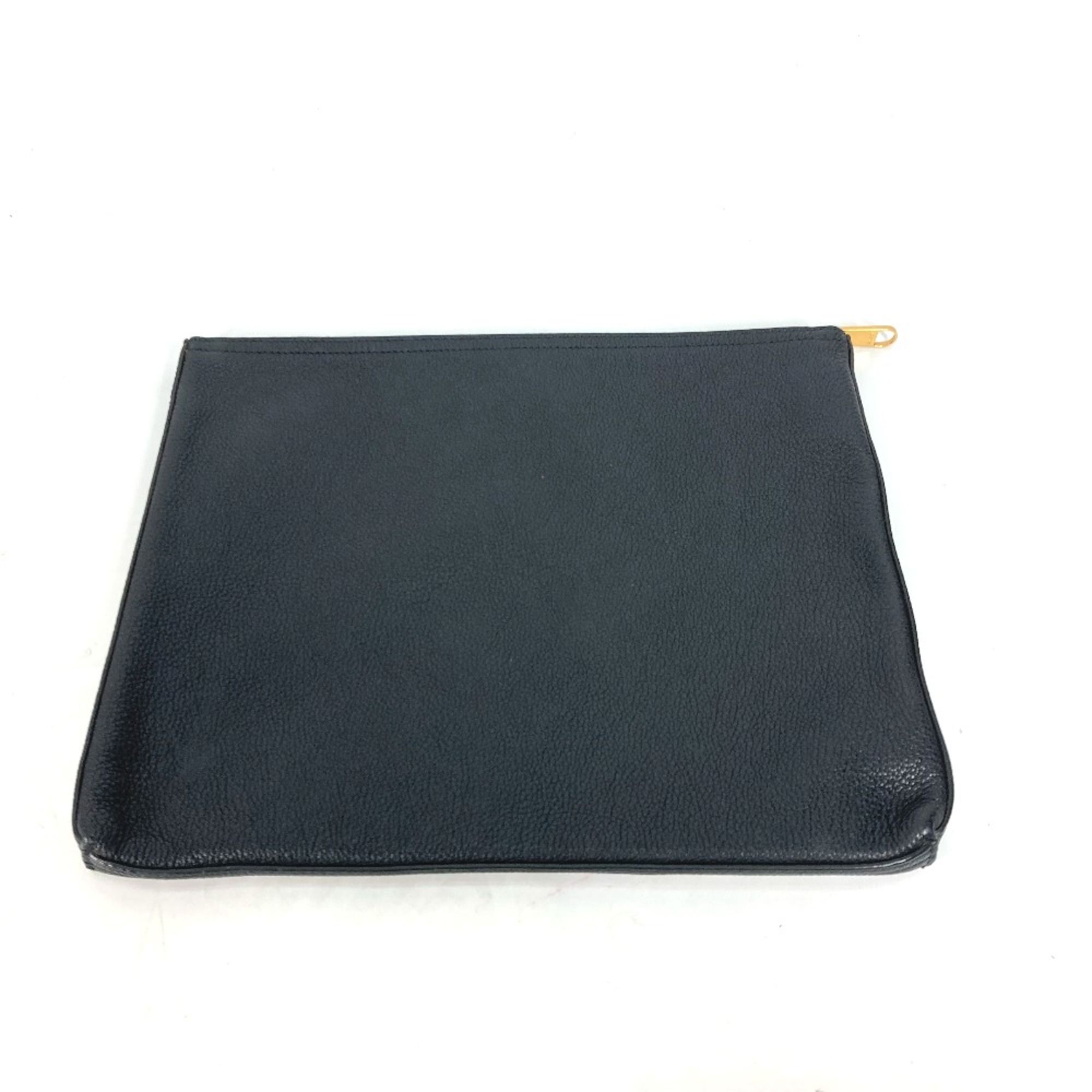 Leather Clutch Bag (Pre-Owned) - Gucci - Modalova